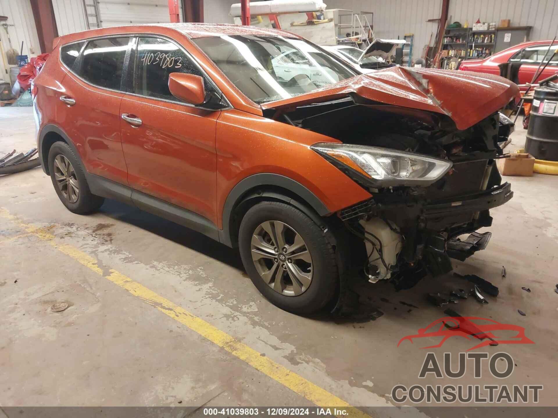 HYUNDAI SANTA FE SPORT 2016 - 5XYZTDLB9GG368619