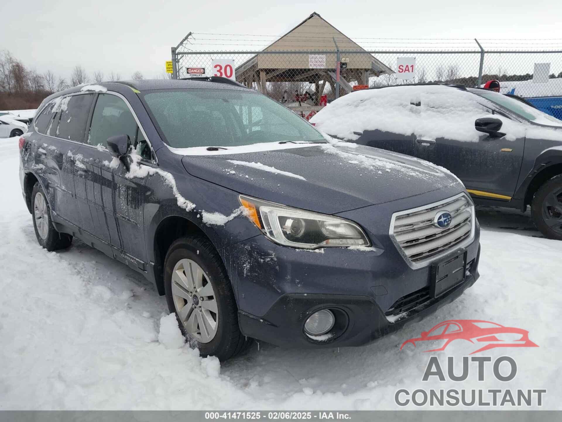 SUBARU OUTBACK 2017 - 4S4BSACC8H3342512