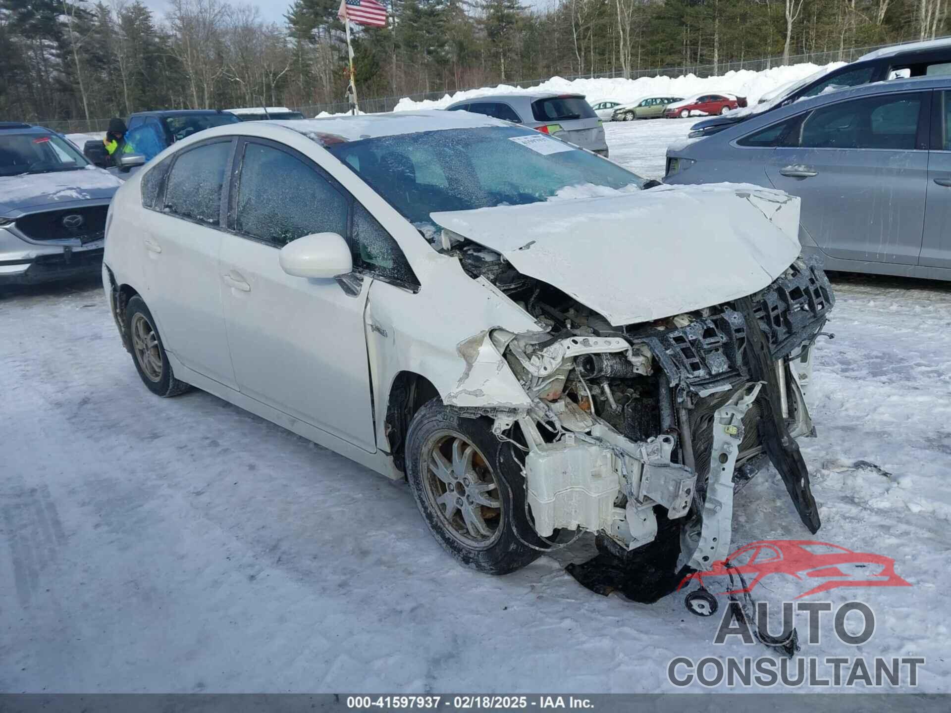 TOYOTA PRIUS 2010 - JTDKN3DU4A0114593
