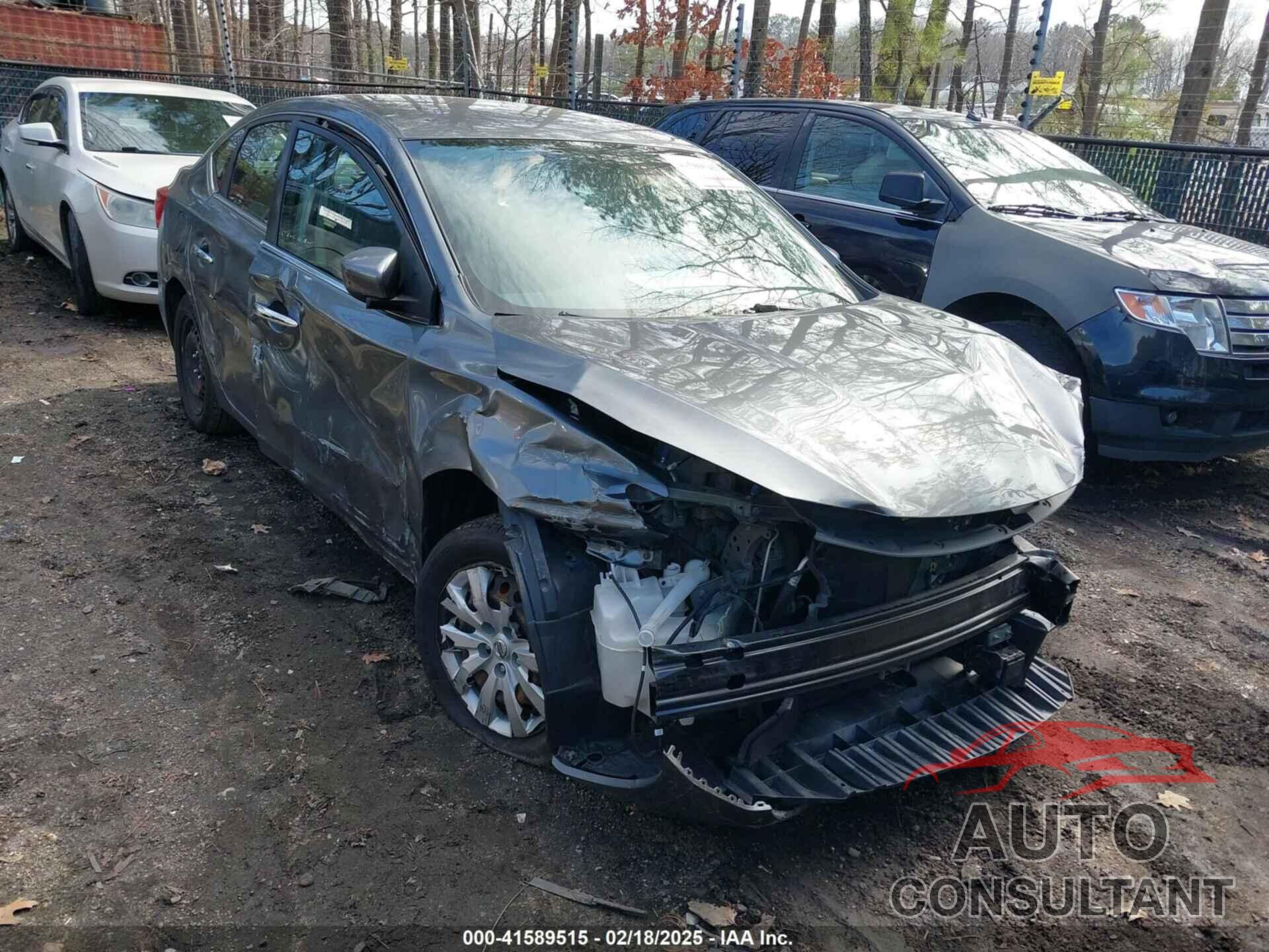 NISSAN SENTRA 2019 - 3N1AB7AP1KY366077
