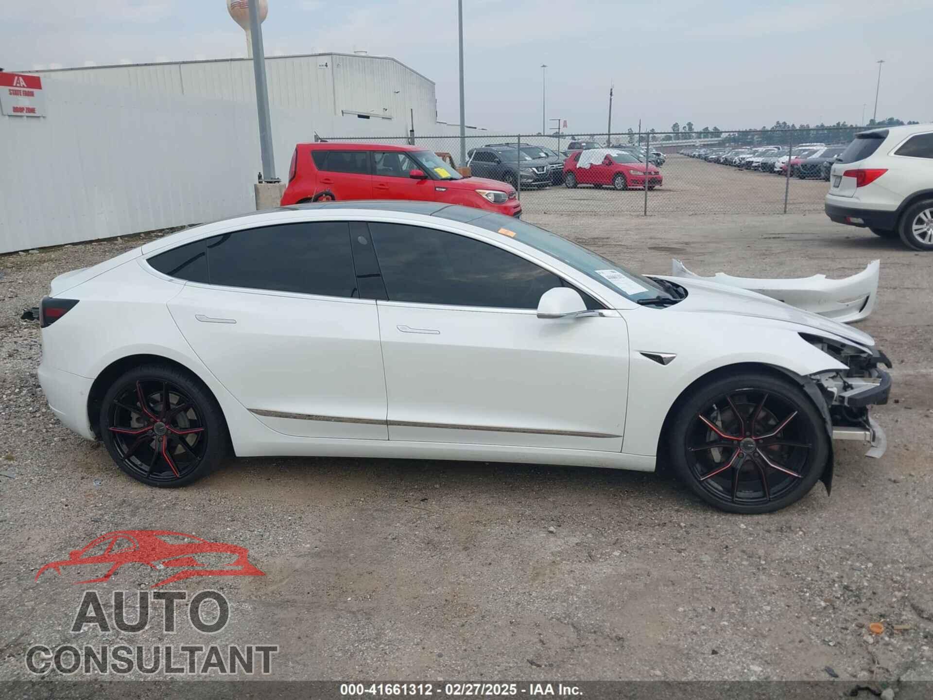 TESLA MODEL 3 2019 - 5YJ3E1EA8KF472540