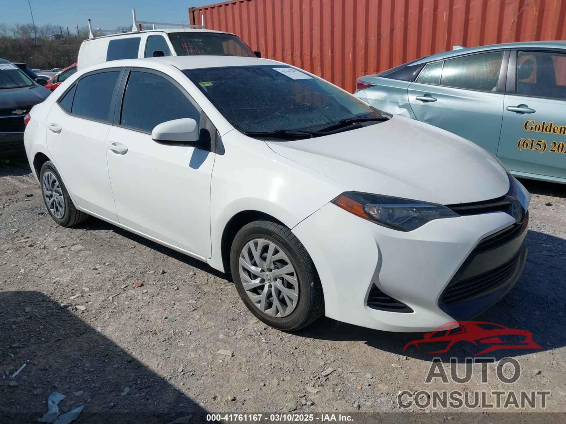 TOYOTA COROLLA 2017 - 2T1BURHE2HC817697