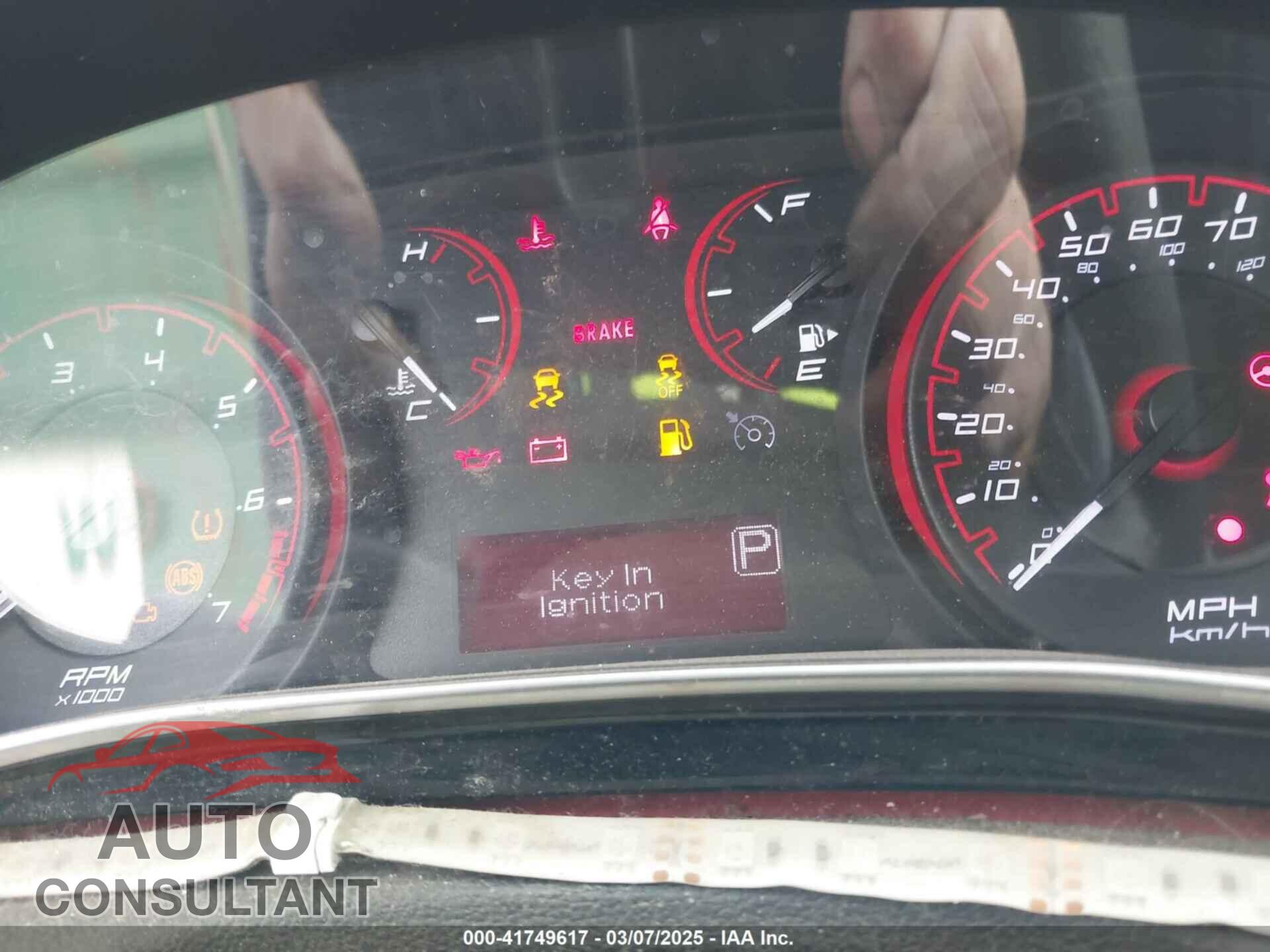 DODGE DART 2015 - 1C3CDFBB3FD309566