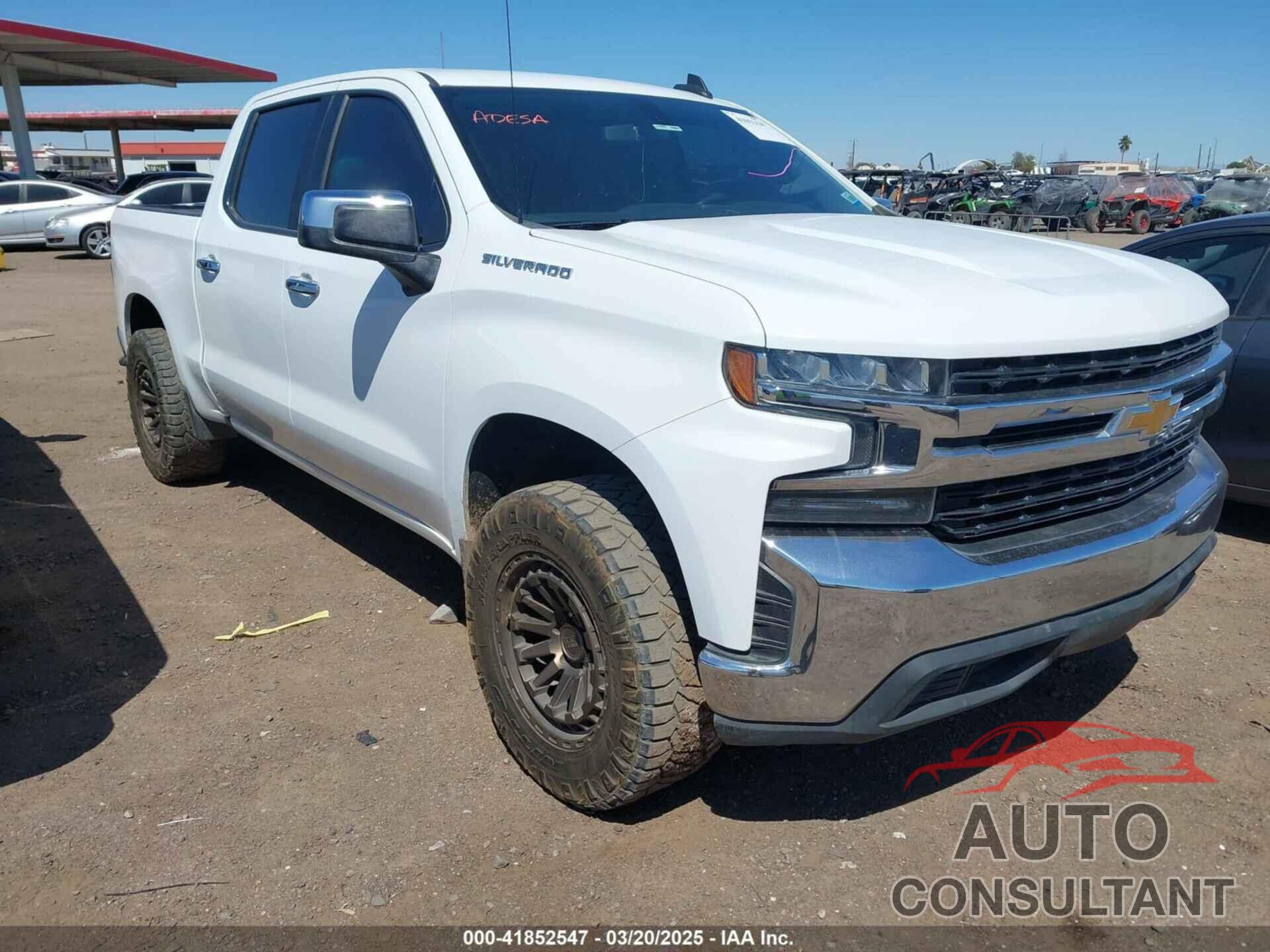 CHEVROLET SILVERADO 1500 2020 - 3GCPWCED4LG396489