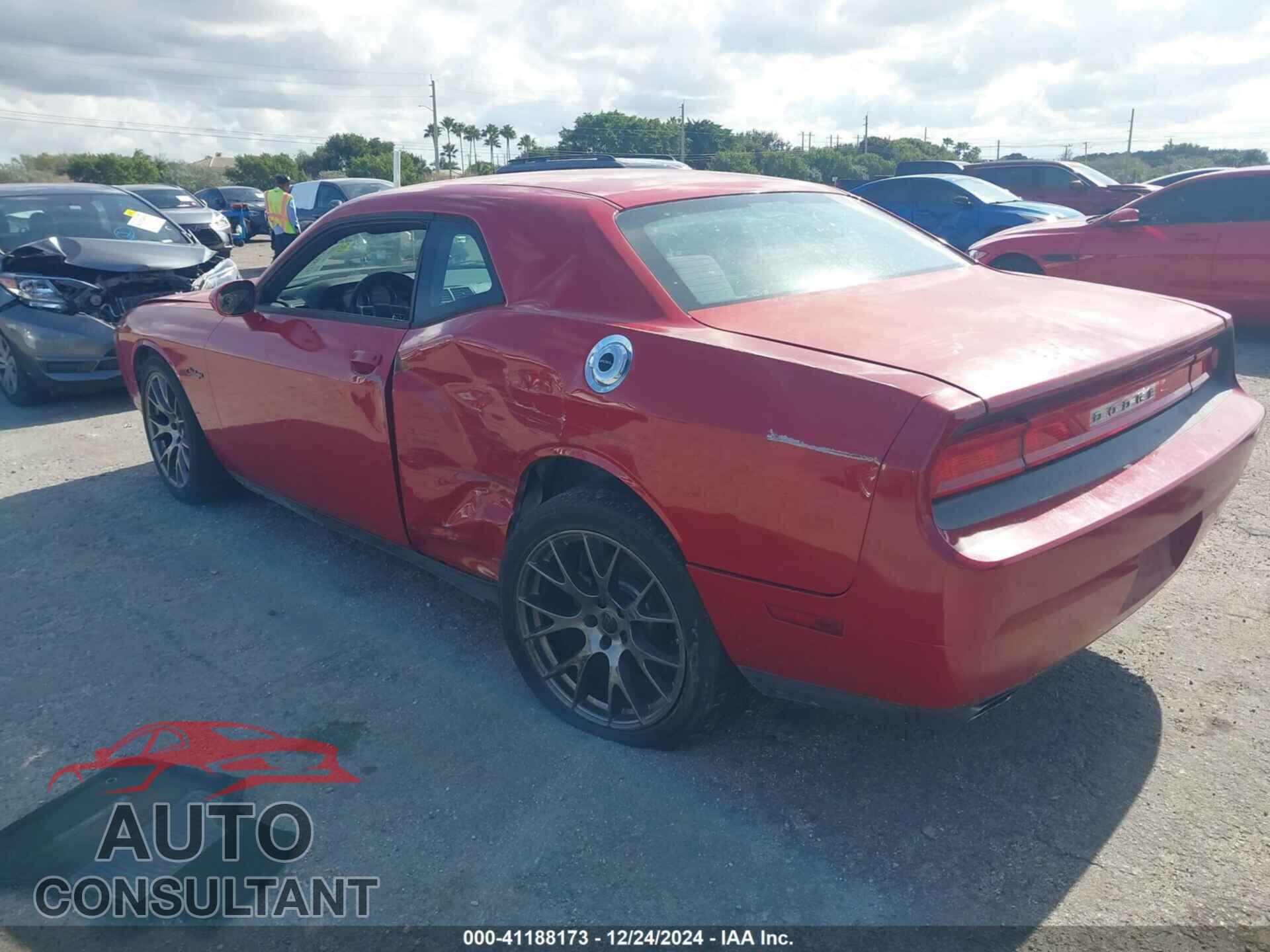 DODGE CHALLENGER 2013 - 2C3CDYAG2DH540435