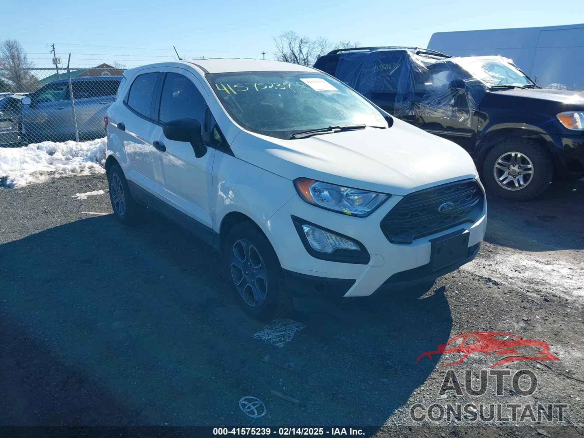 FORD ECOSPORT 2020 - MAJ3S2FE7LC369923