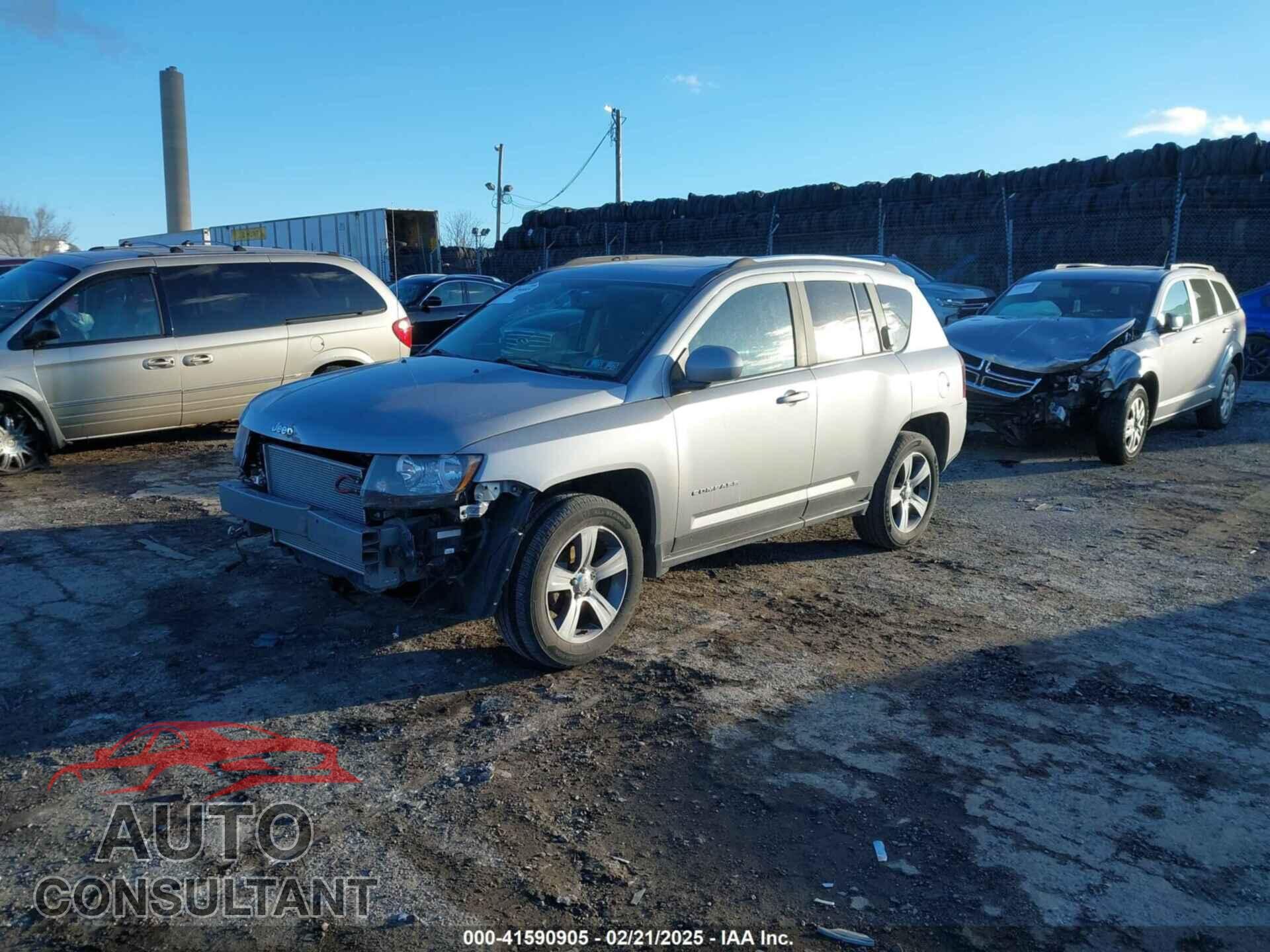 JEEP COMPASS 2017 - 1C4NJDEB3HD100084