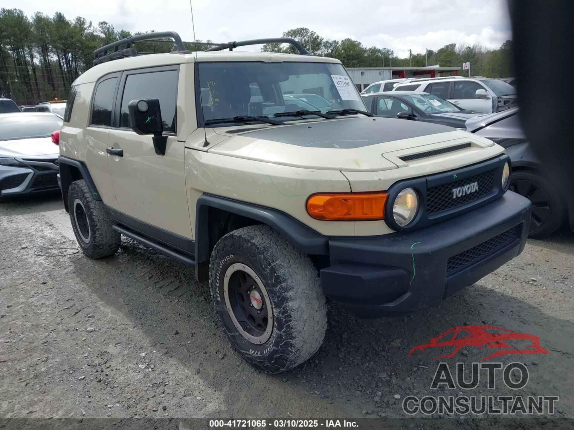TOYOTA FJ CRUISER 2010 - JTEBU4BF1AK095319
