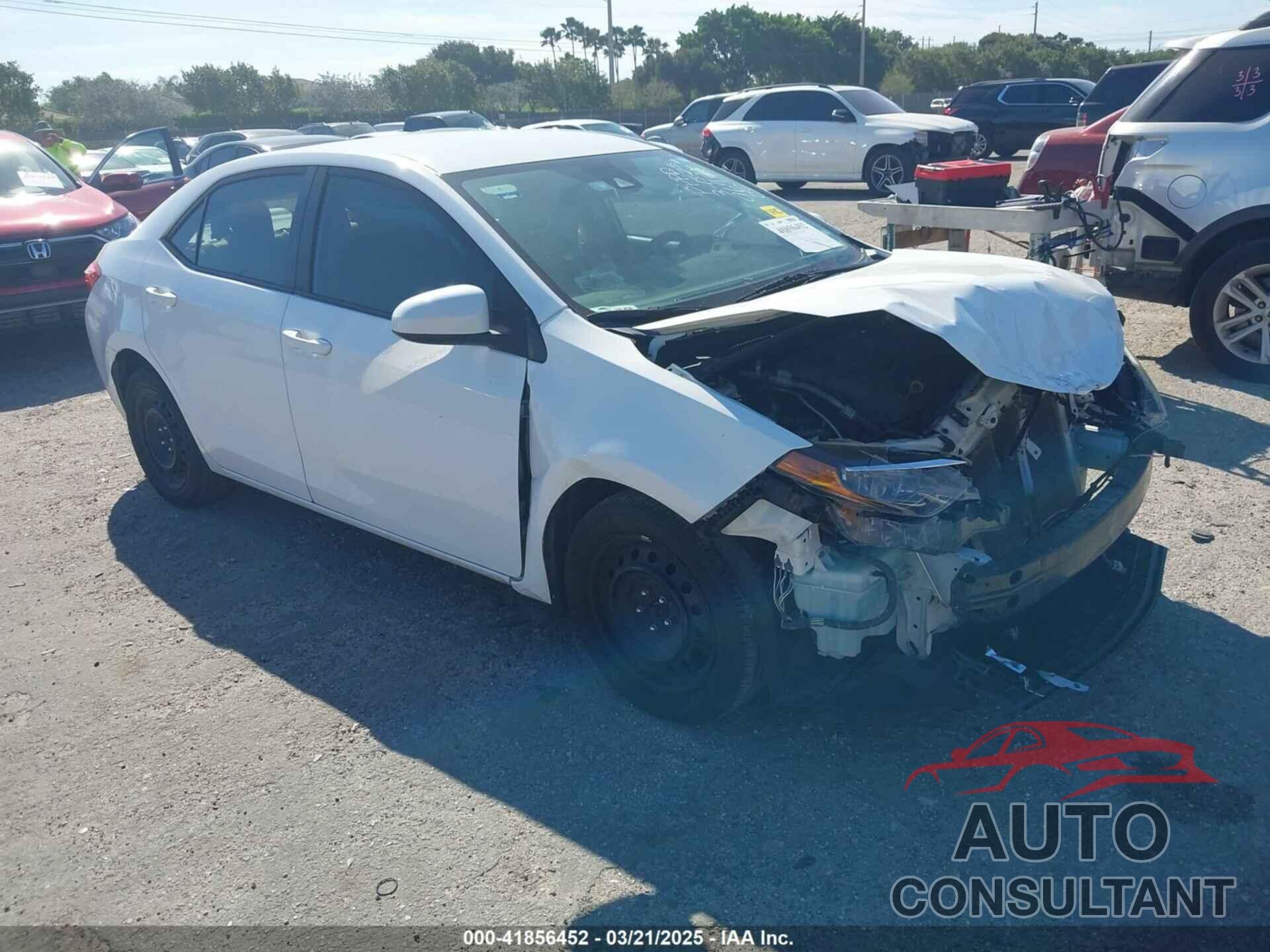 TOYOTA COROLLA 2019 - 2T1BURHE5KC169697