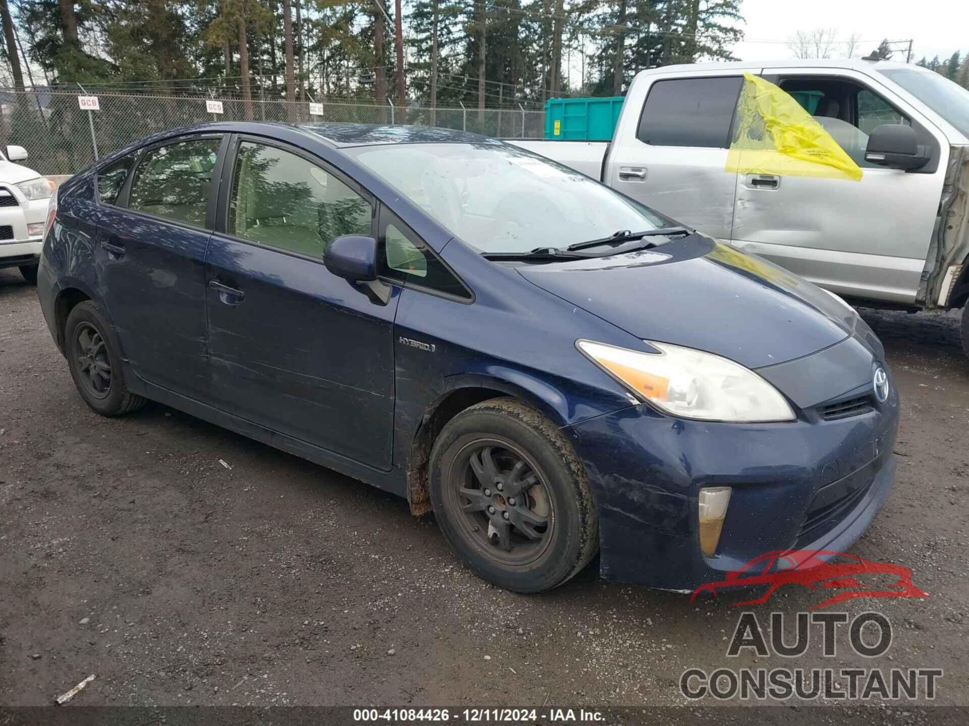 TOYOTA PRIUS 2012 - JTDKN3DU6C1509792