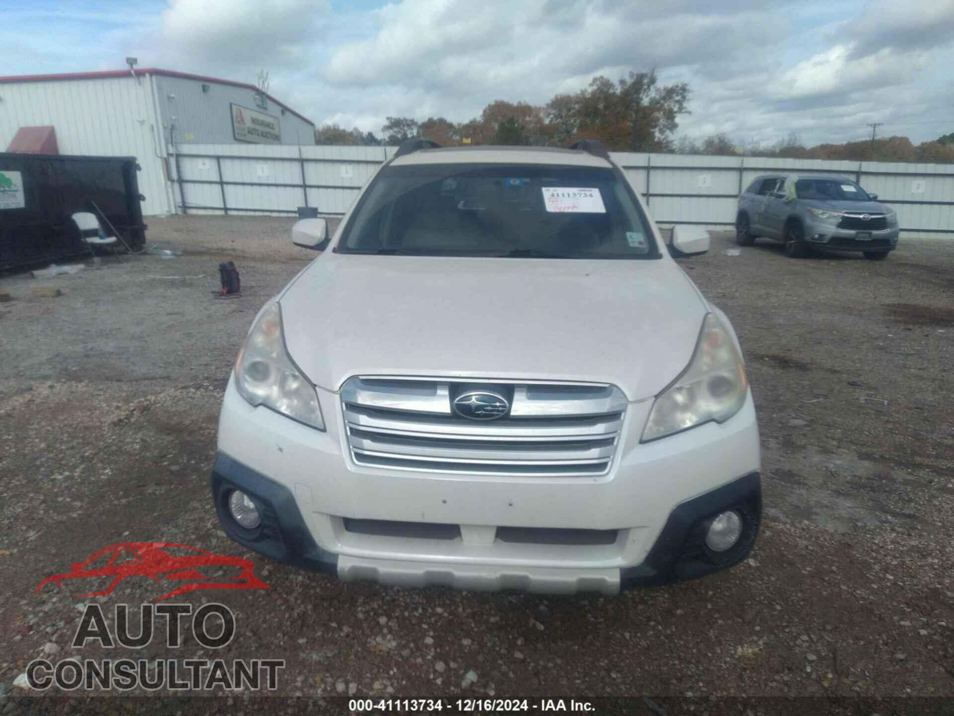 SUBARU OUTBACK 2013 - 4S4BRCKC6D3288288