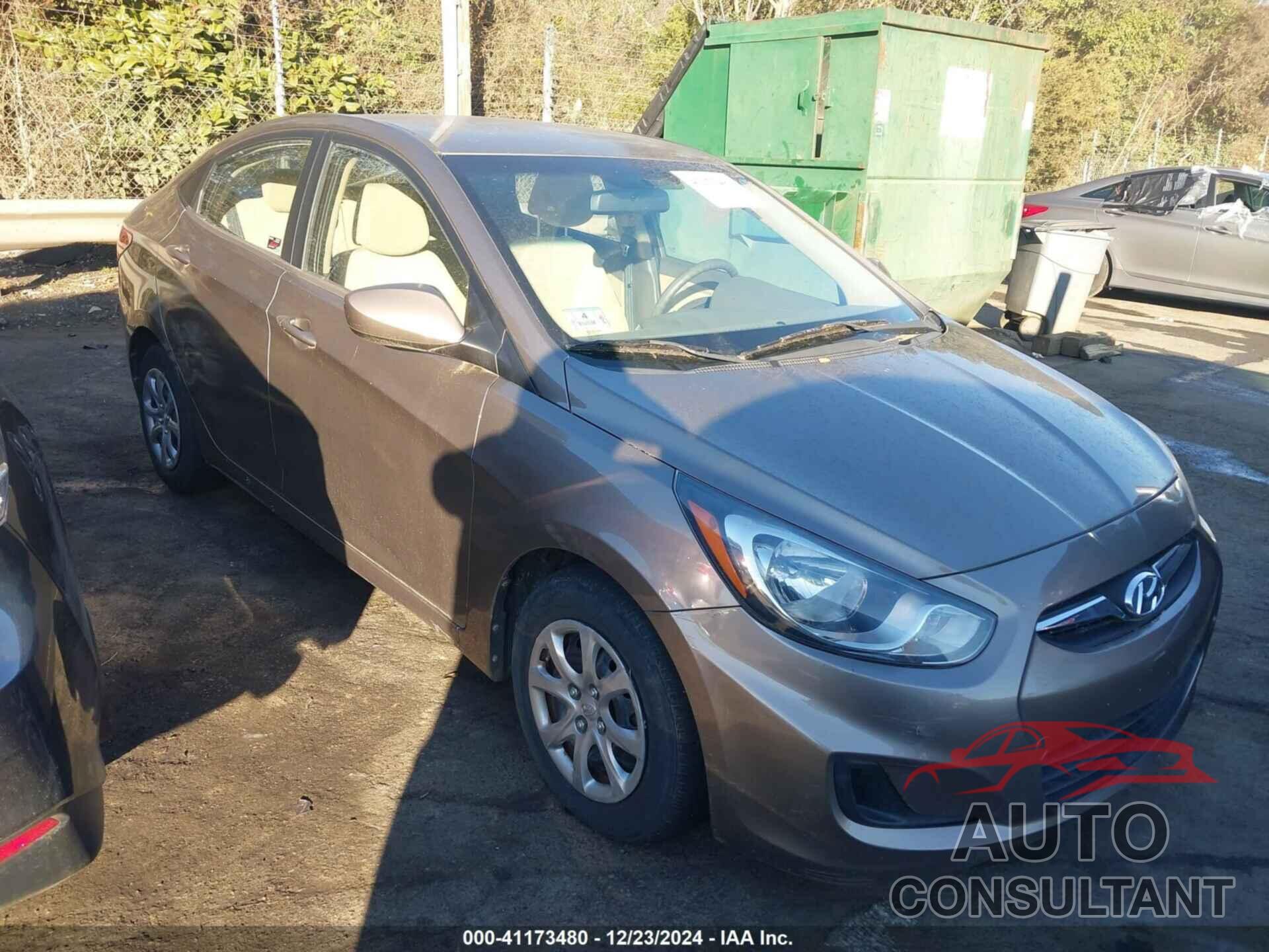 HYUNDAI ACCENT 2012 - KMHCT4AE2CU201753