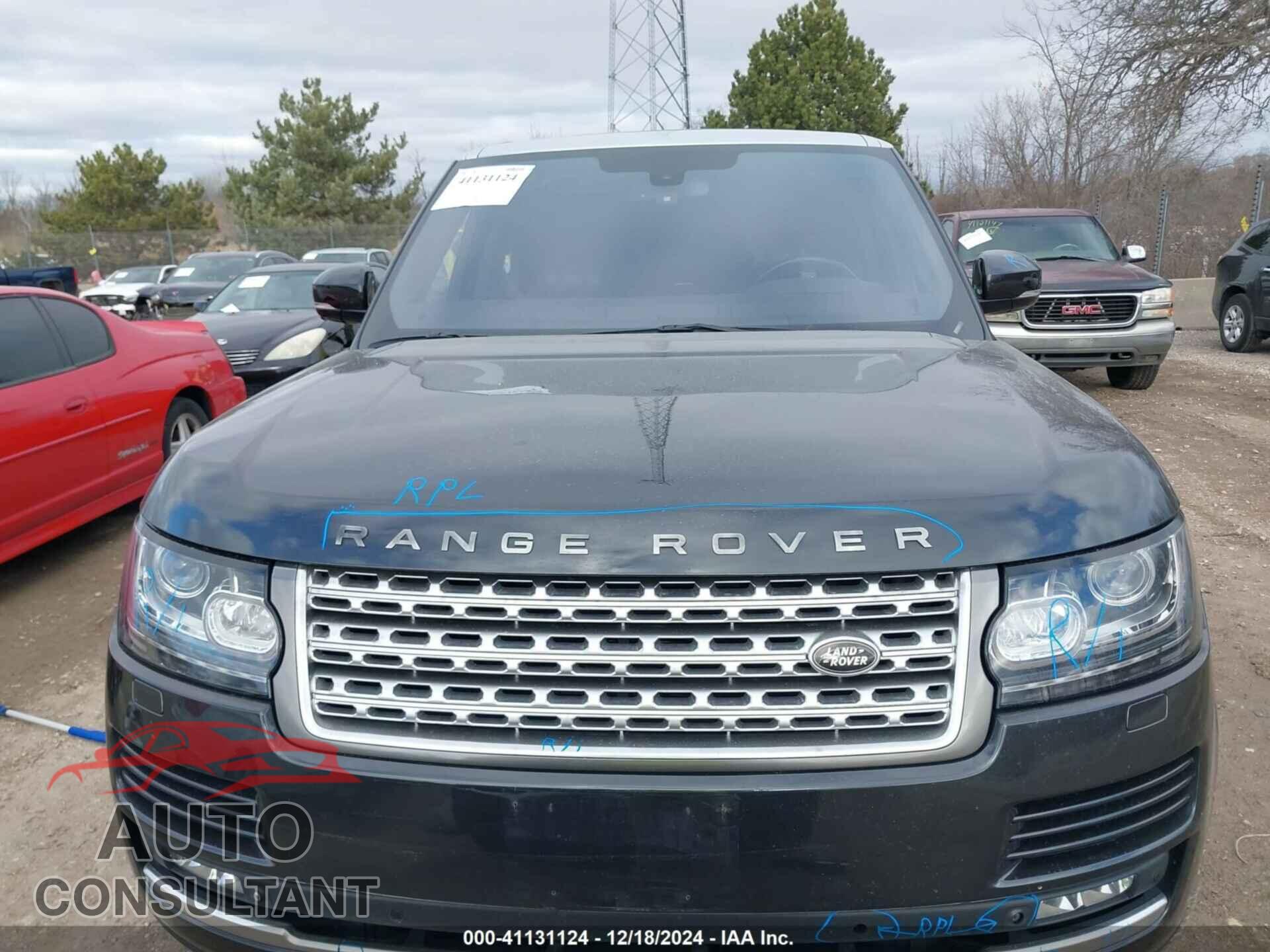 LAND ROVER RANGE ROVER 2013 - SALGS2EF5DA120564
