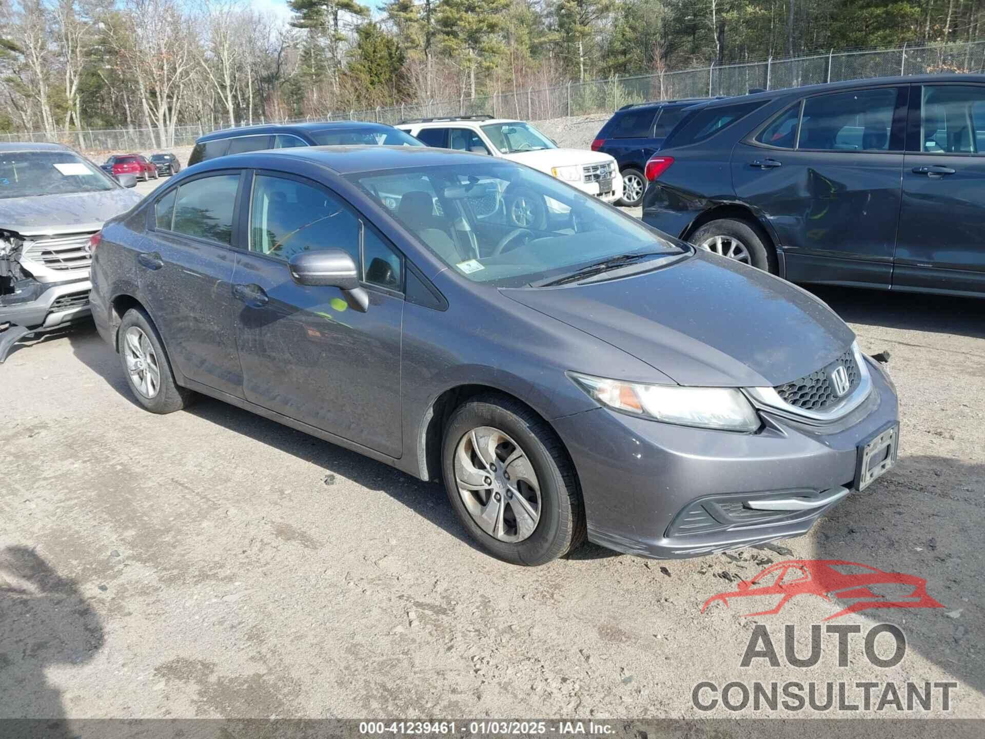 HONDA CIVIC 2014 - 2HGFB2F5XEH525705