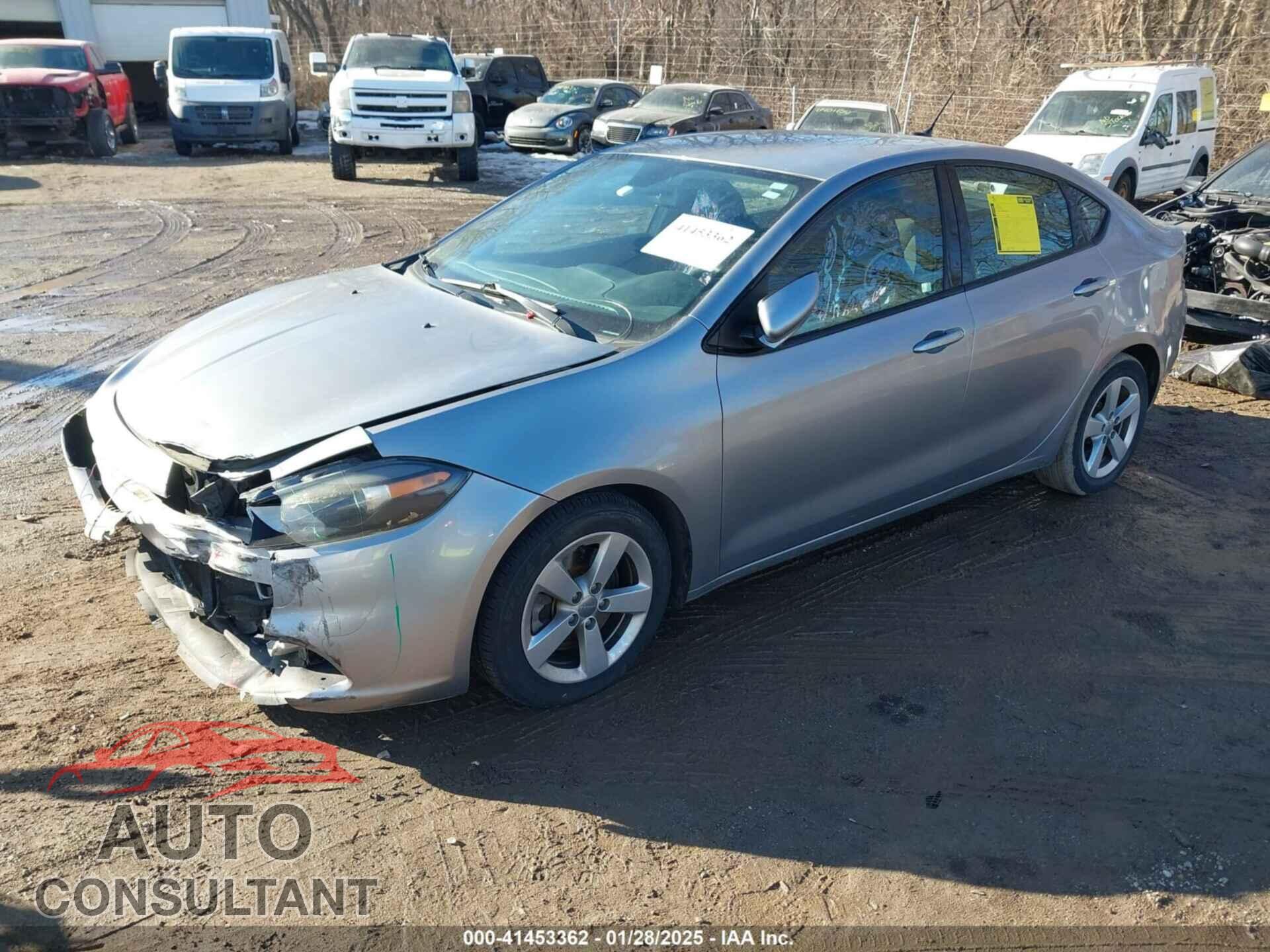 DODGE DART 2015 - 1C3CDFBBXFD390162
