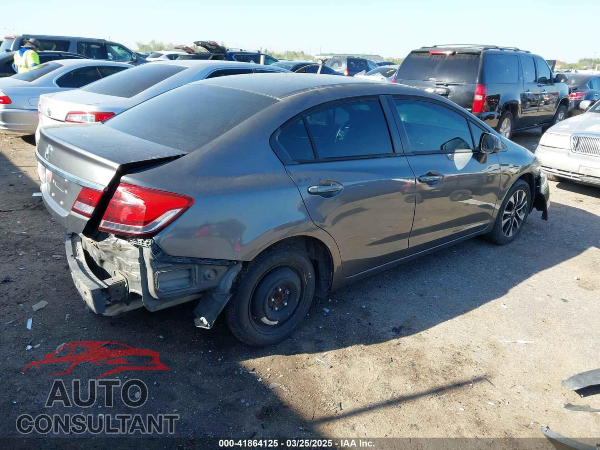 HONDA CIVIC 2013 - 2HGFB2F90DH532244