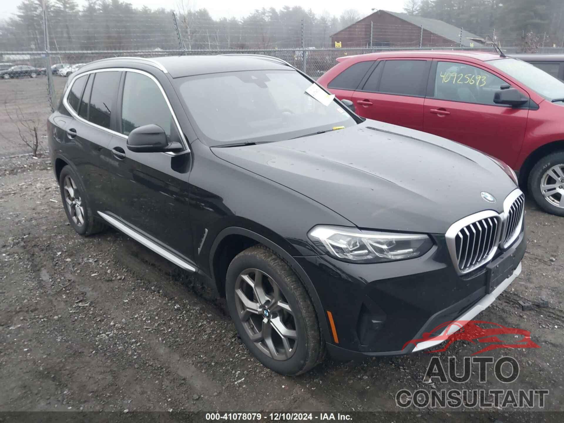 BMW X3 2022 - 5UX53DP0XN9L59626