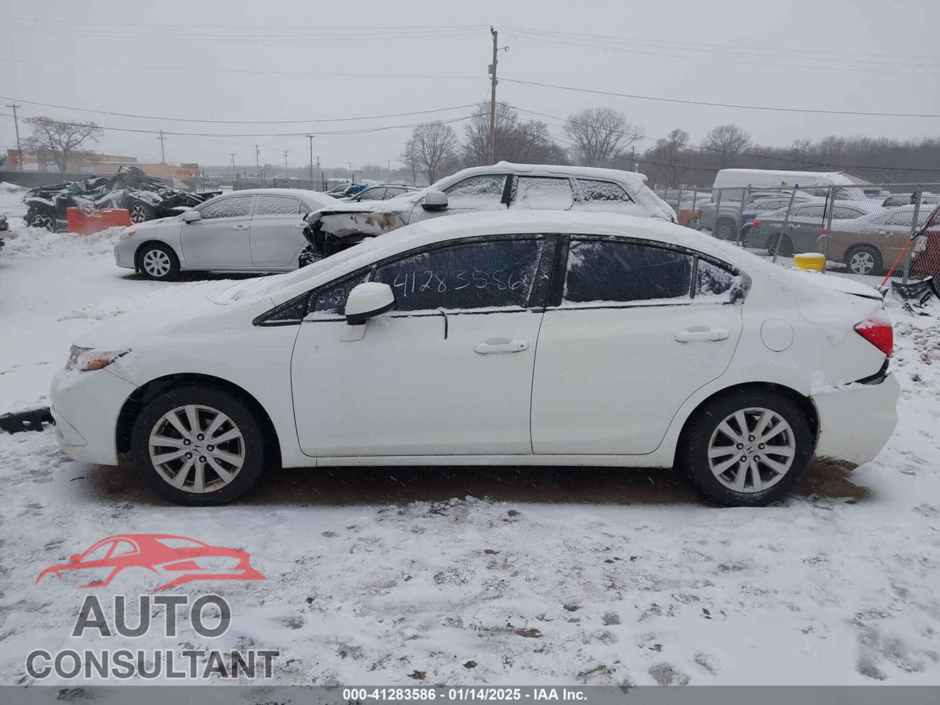 HONDA CIVIC 2012 - 2HGFB2F84CH538411