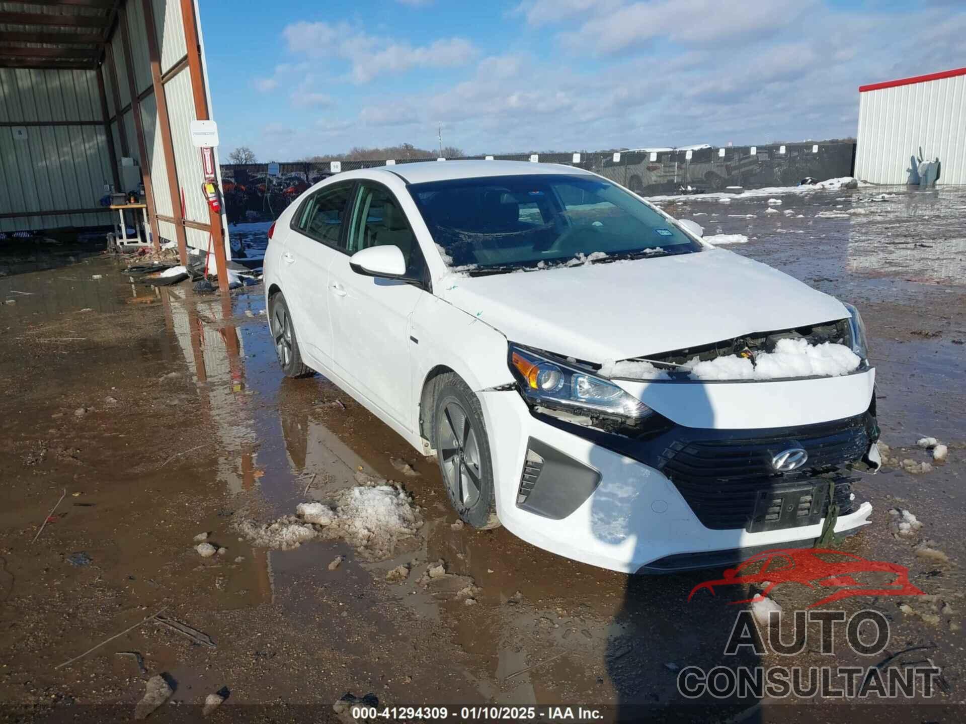 HYUNDAI IONIQ HYBRID 2019 - KMHC65LC8KU164635