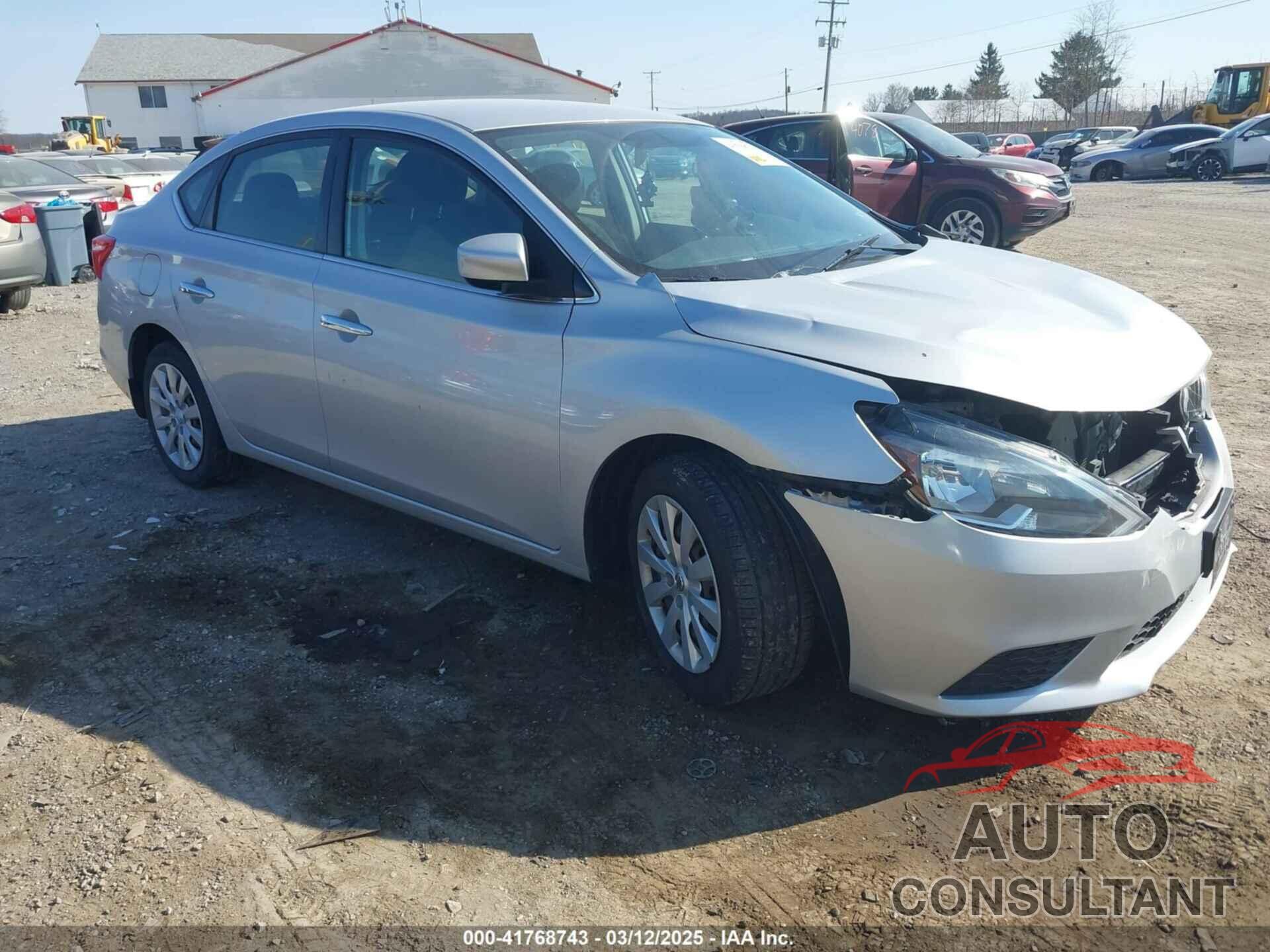 NISSAN SENTRA 2017 - 3N1AB7AP6HY305106