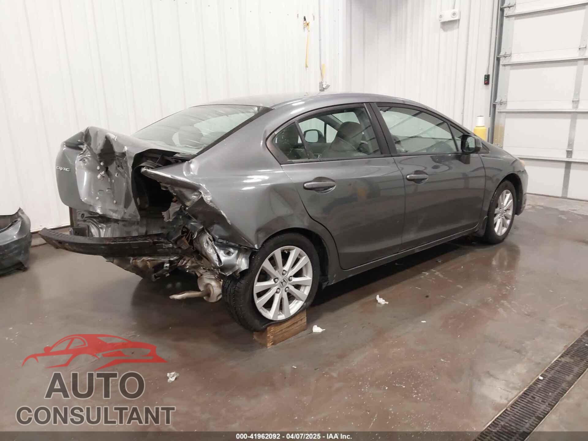 HONDA CIVIC 2012 - 2HGFB2F95CH315612