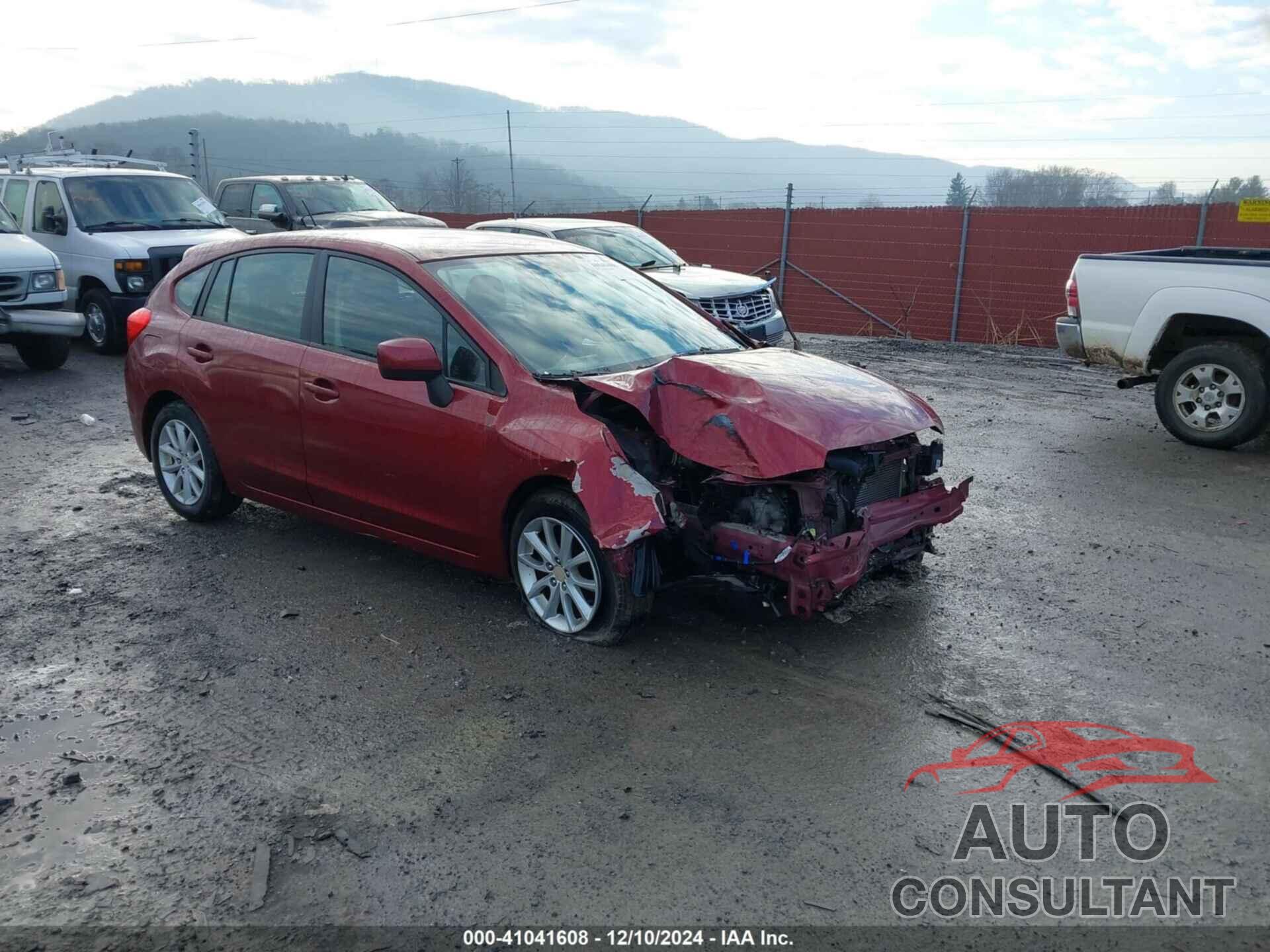 SUBARU IMPREZA 2012 - JF1GPAC67CH221879