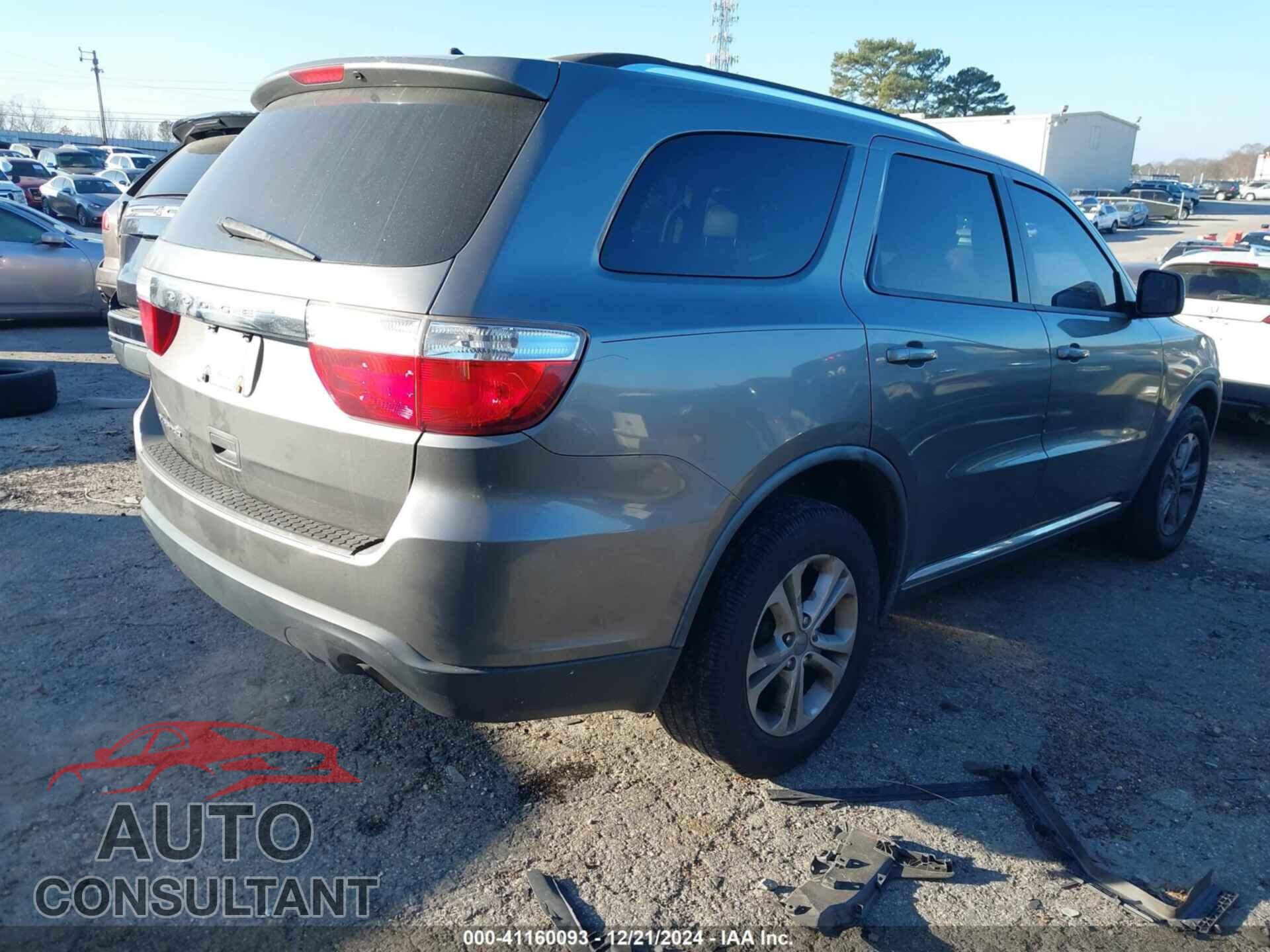 DODGE DURANGO 2012 - 1C4RDHAG8CC138426