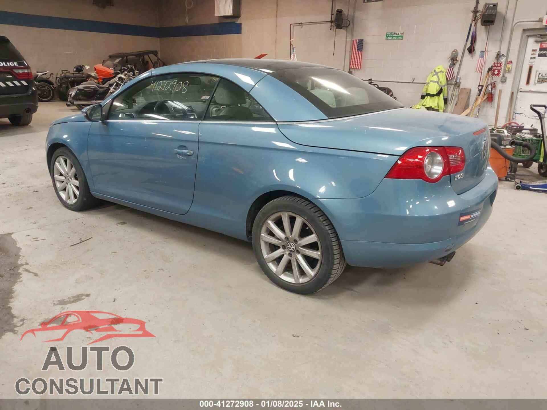 VOLKSWAGEN EOS 2009 - WVWBA71F19V016595
