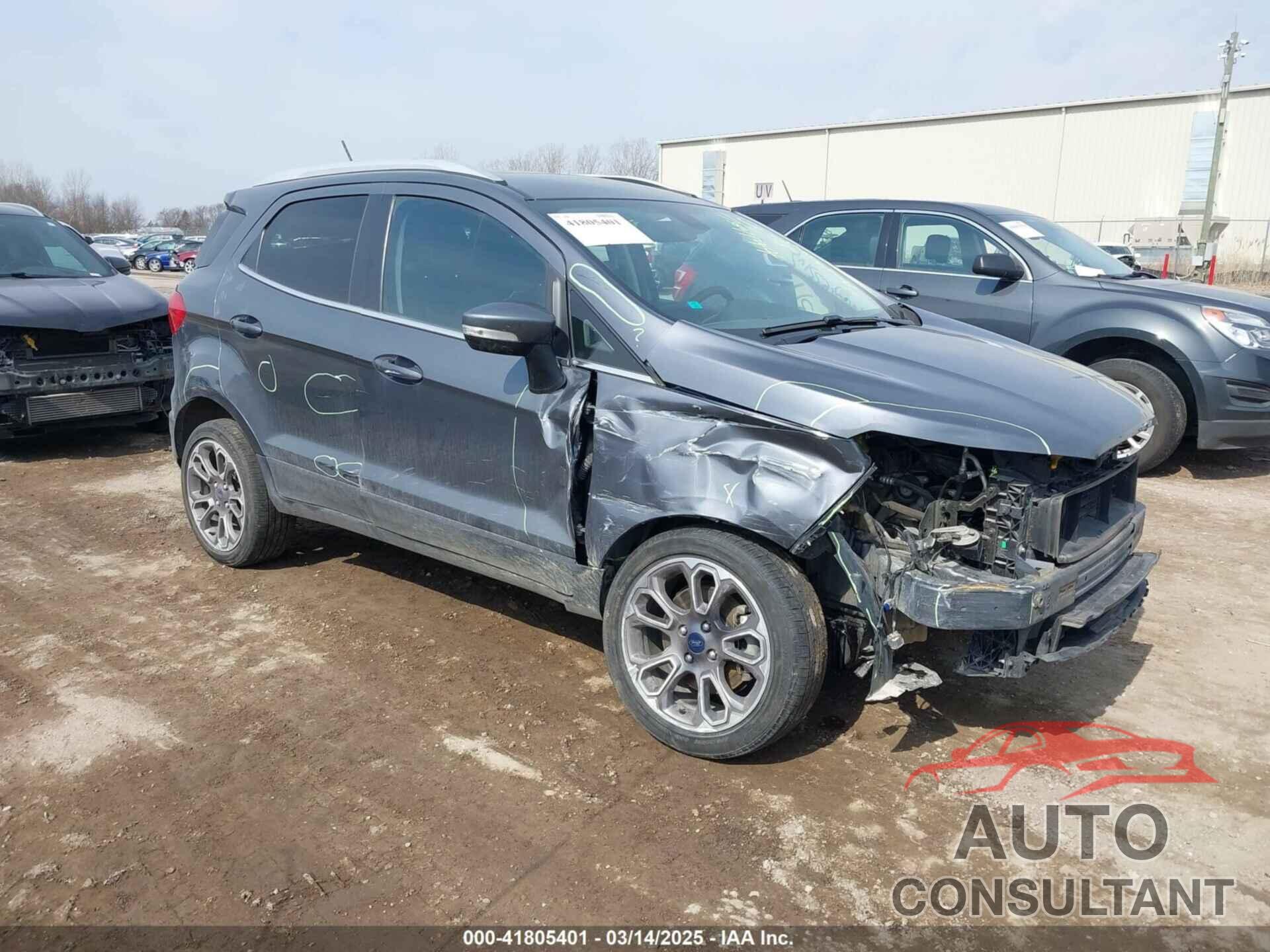 FORD ECOSPORT 2020 - MAJ6S3KL7LC339375
