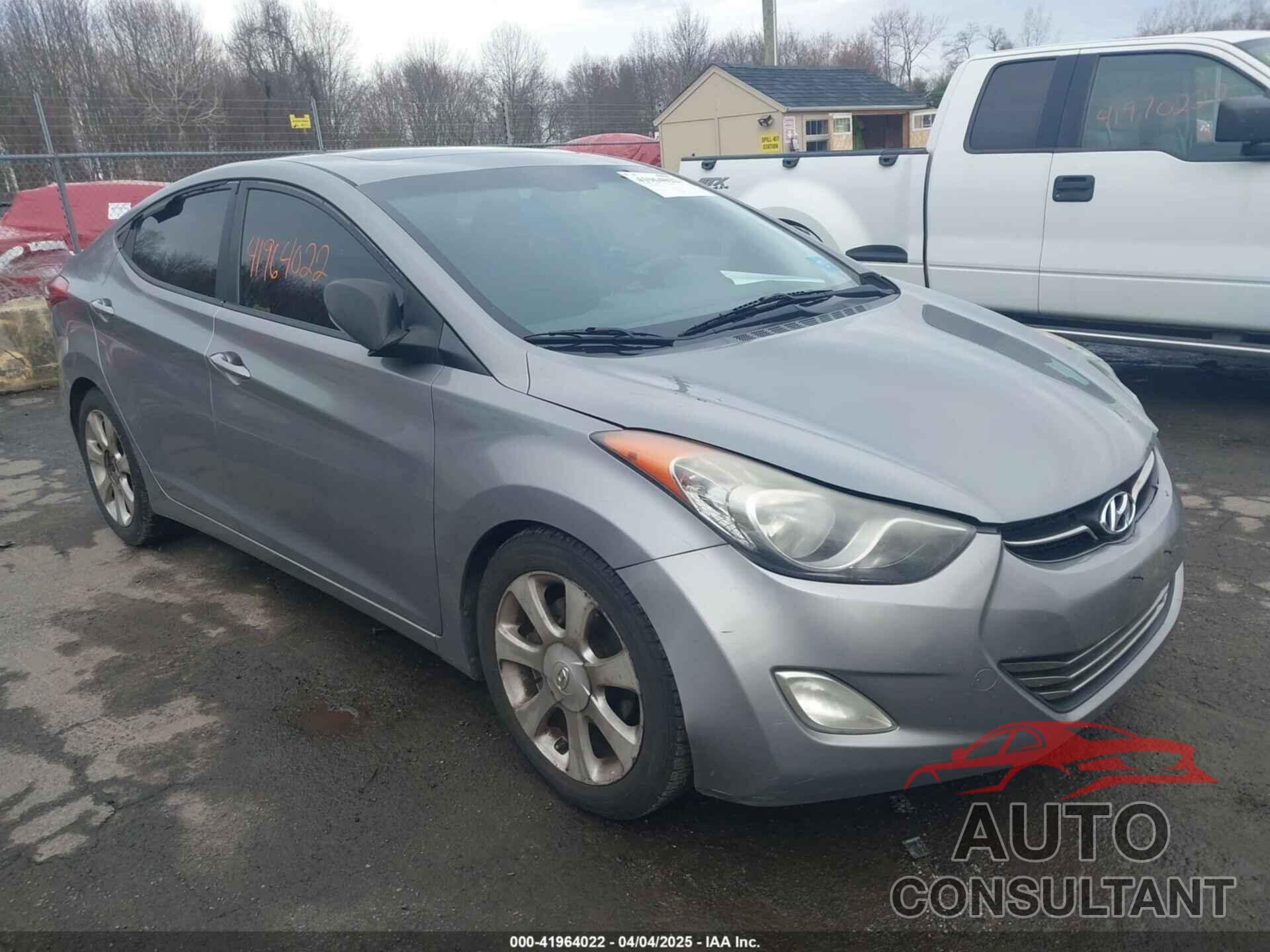 HYUNDAI ELANTRA 2012 - KMHDH4AE0CU193030