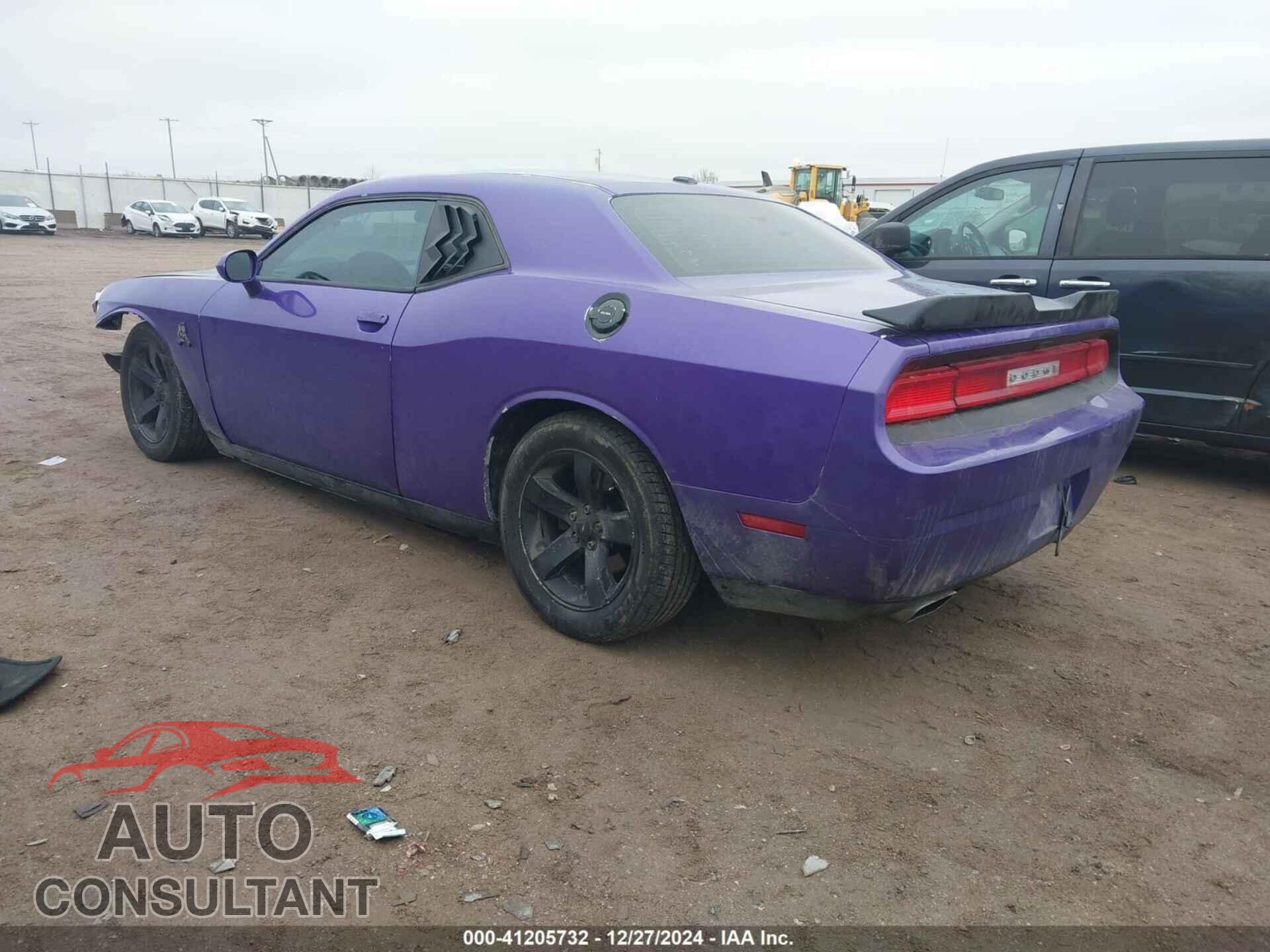 DODGE CHALLENGER 2012 - 2C3CDYAG8CH206621