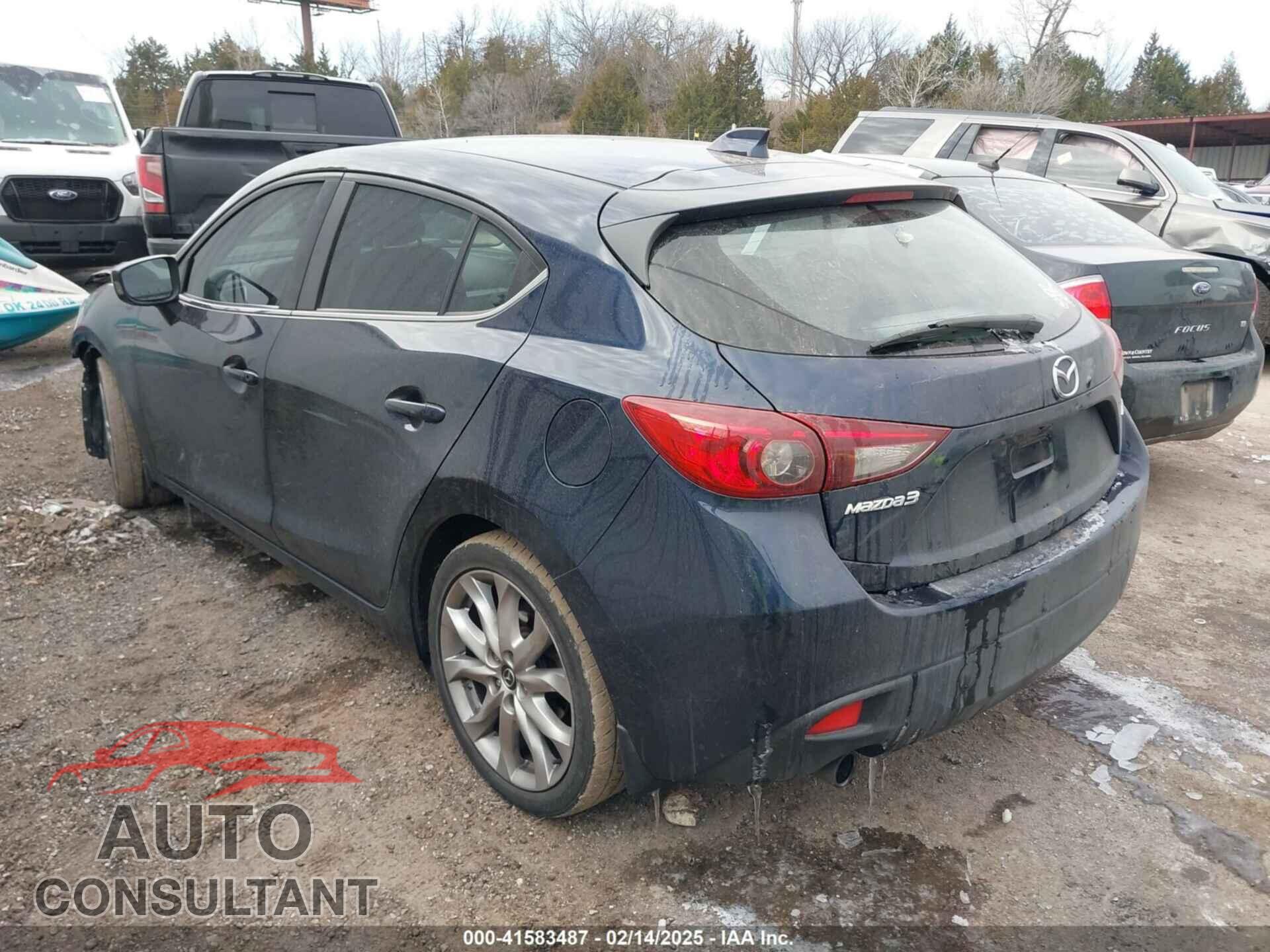 MAZDA MAZDA3 2015 - JM1BM1L38F1233748
