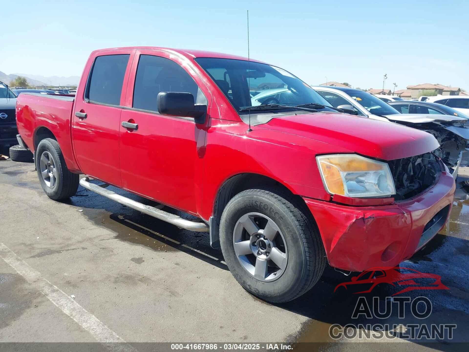 NISSAN TITAN 2012 - 1N6AA0EK8CN313572