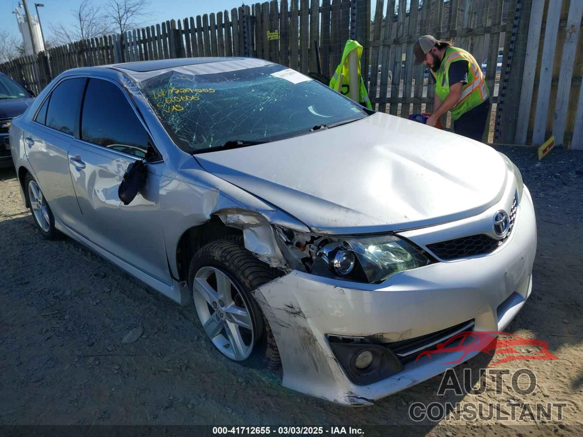 TOYOTA CAMRY 2012 - 4T1BF1FKXCU095116