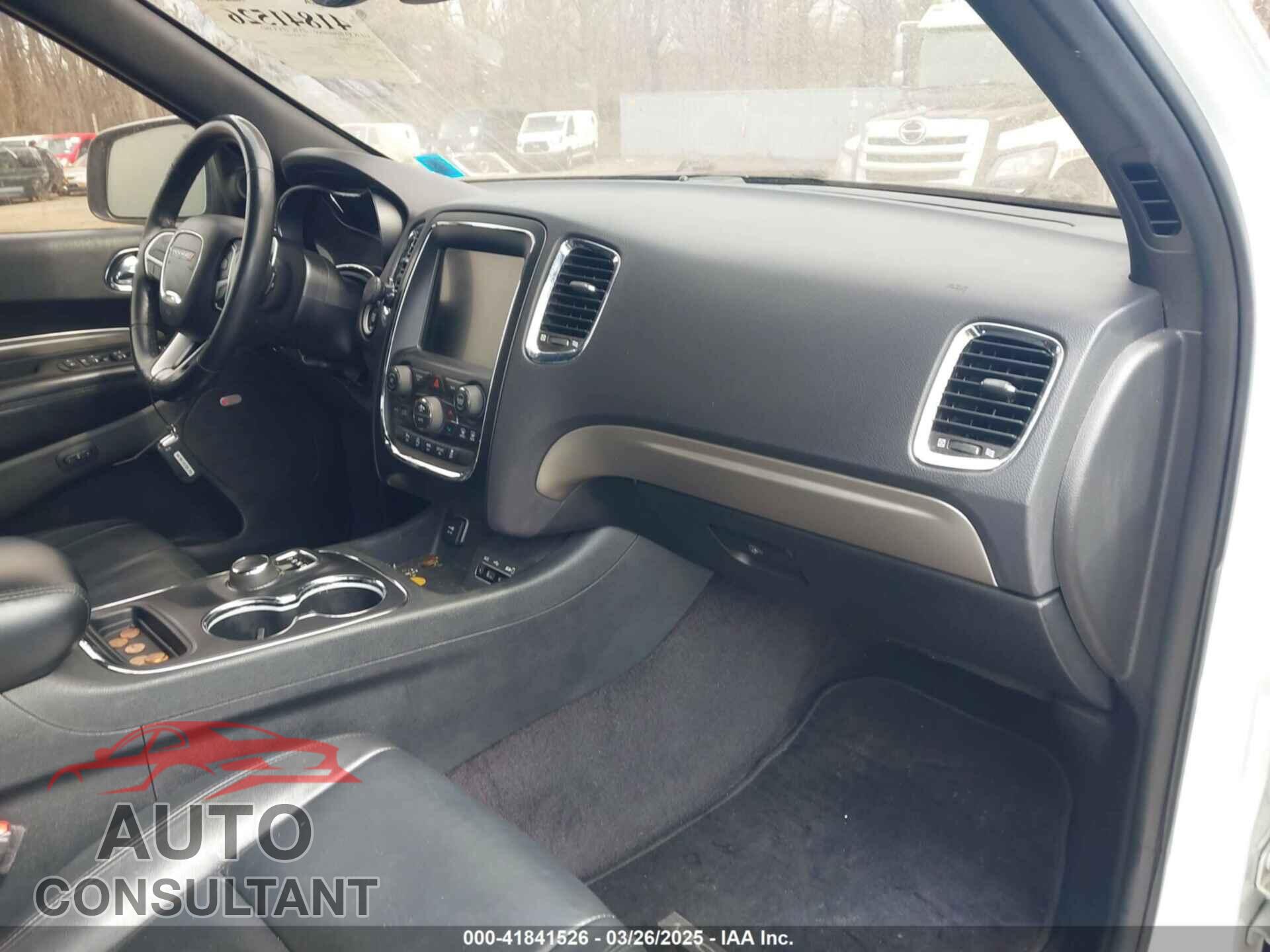 DODGE DURANGO 2017 - 1C4RDJDGXHC907471