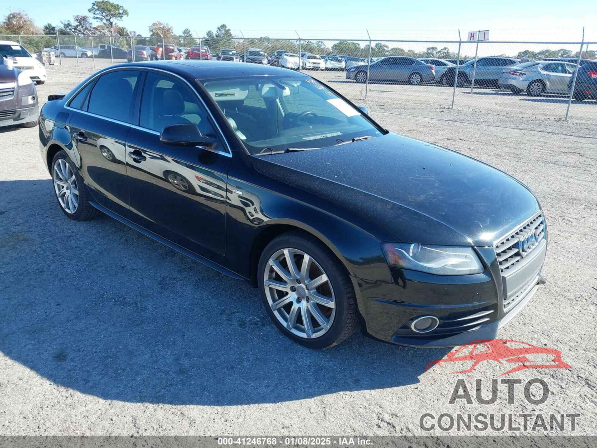 AUDI A4 2012 - WAUEFAFL2CN018533