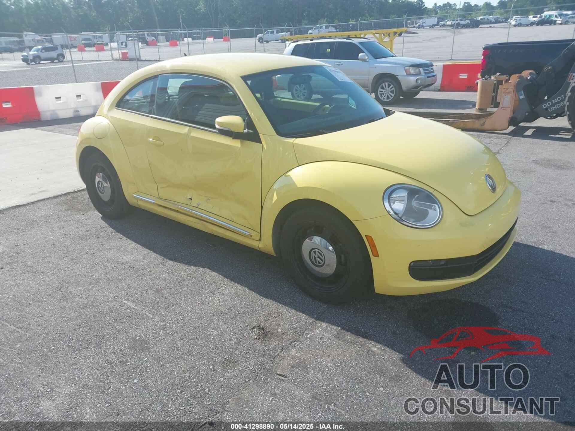 VOLKSWAGEN BEETLE 2013 - 3VWHX7AT7DM613197