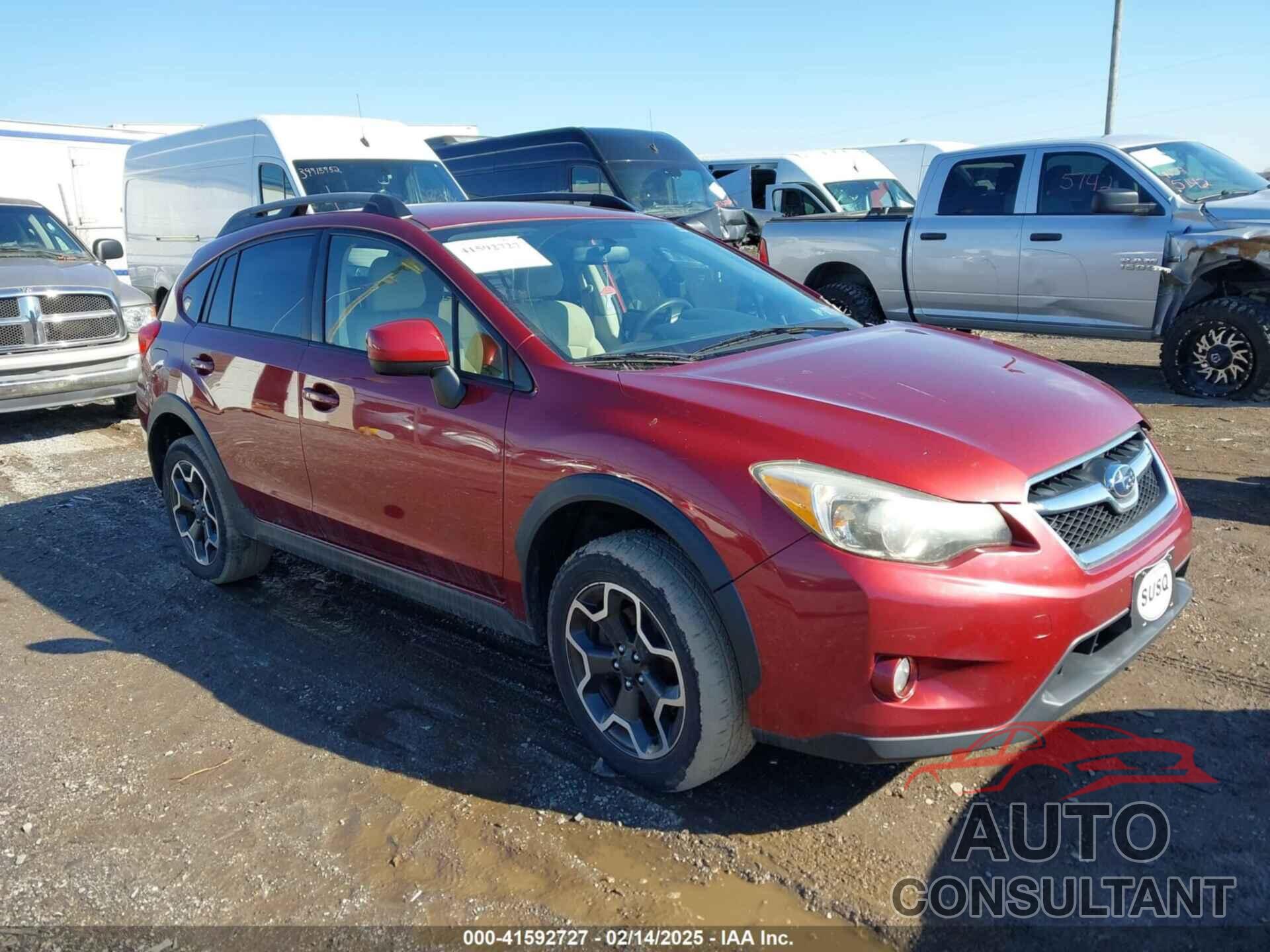 SUBARU XV CROSSTREK 2014 - JF2GPACC4E8306974