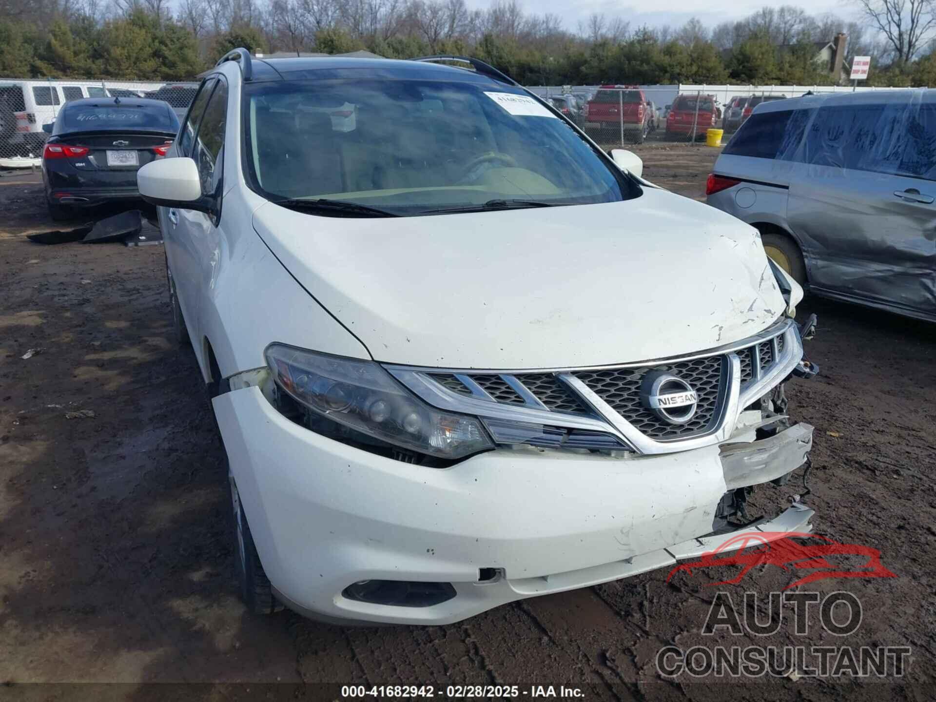 NISSAN MURANO 2014 - JN8AZ1MU9EW406820