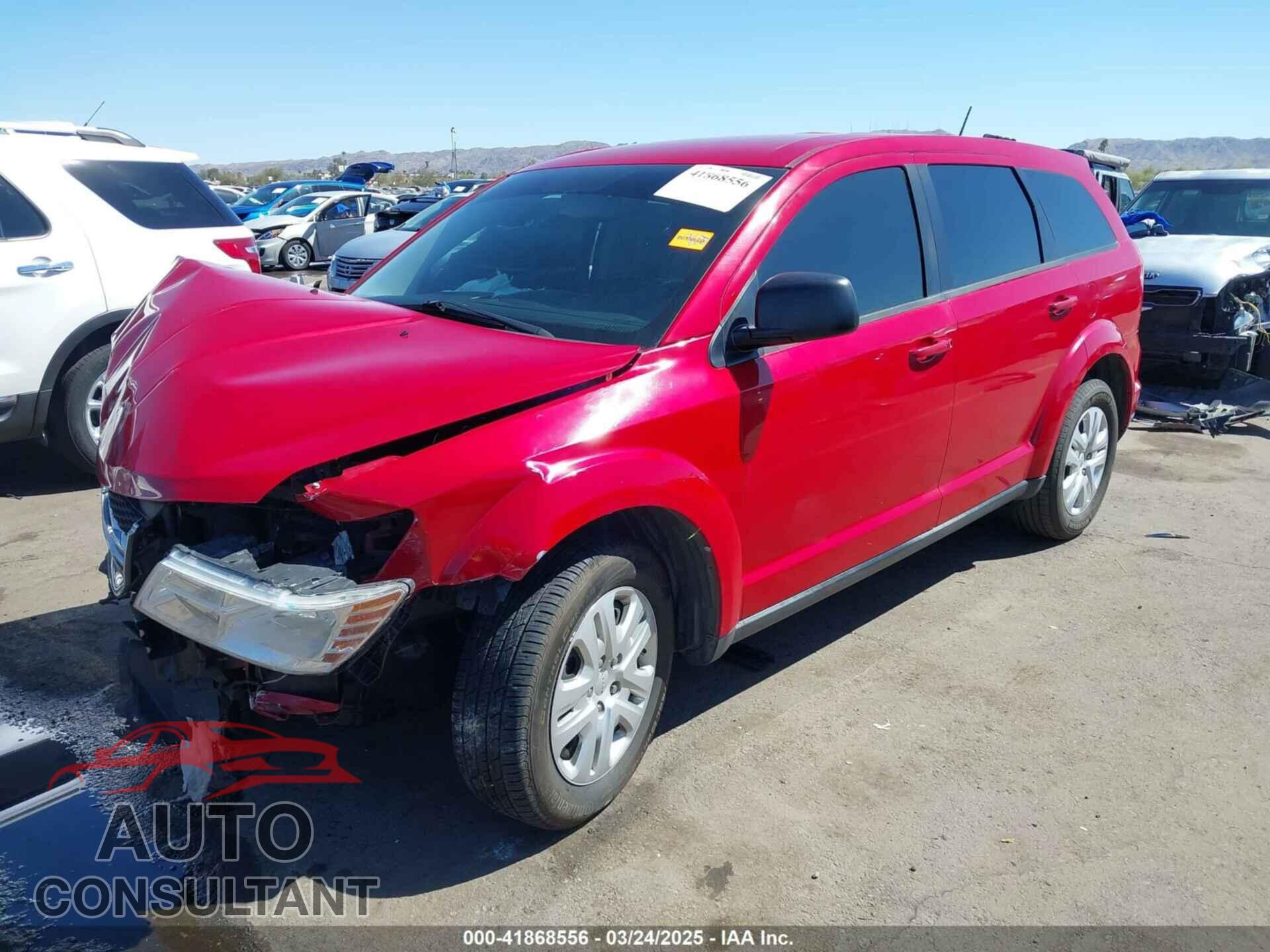 DODGE JOURNEY 2015 - 3C4PDCAB9FT587668