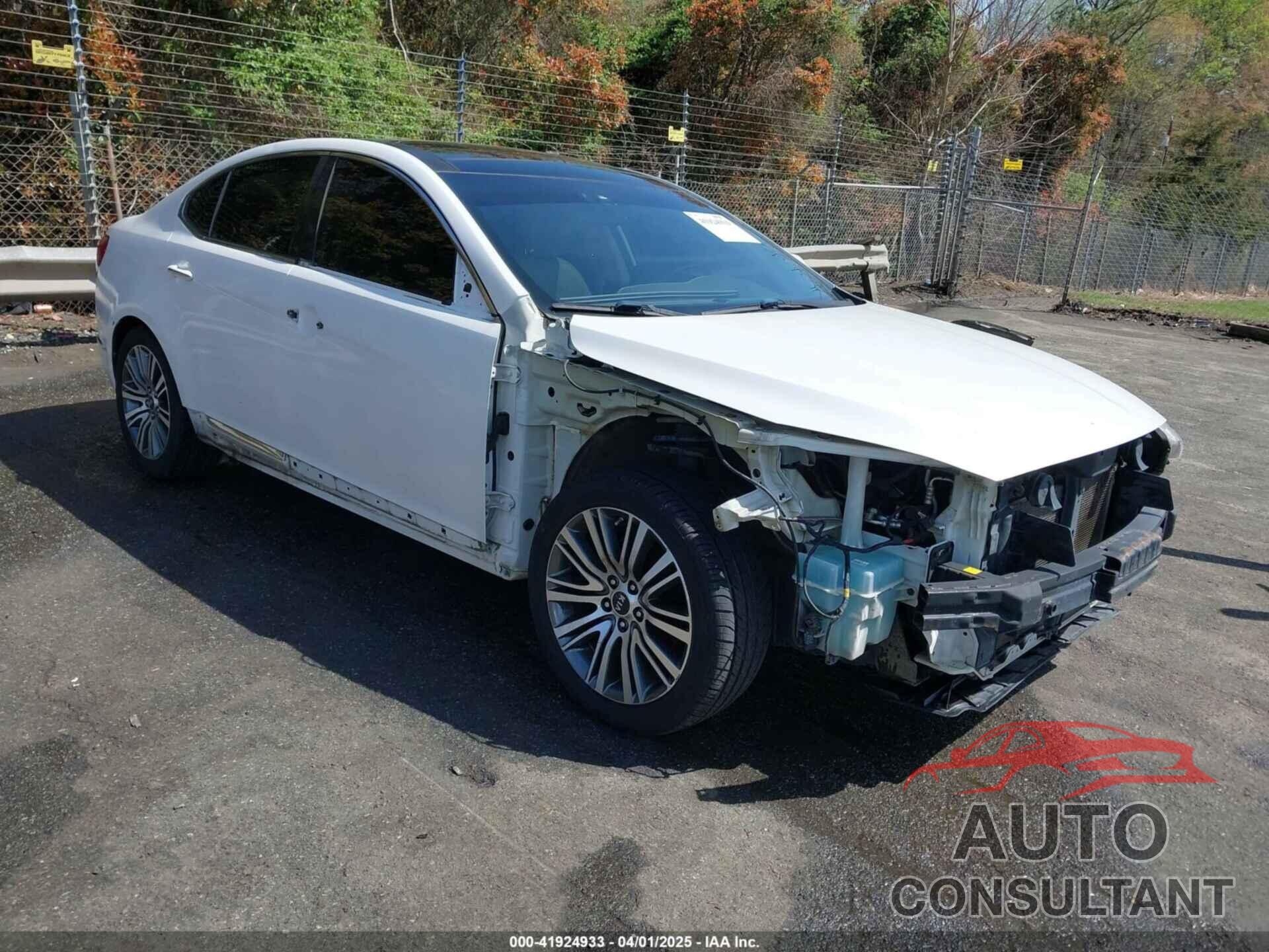 KIA CADENZA 2015 - KNALN4D71F5192616