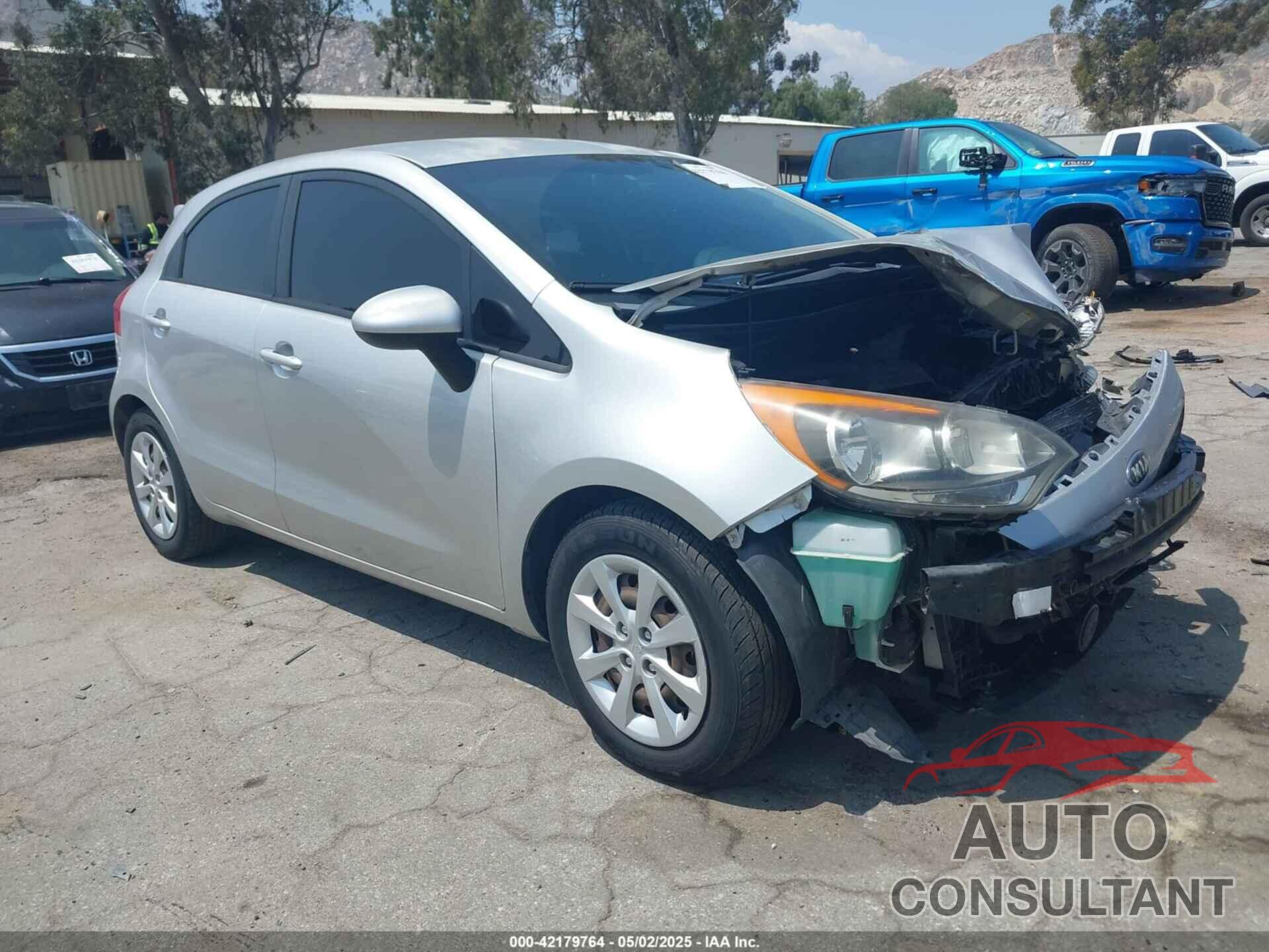 KIA RIO 2013 - KNADM5A37D6197695
