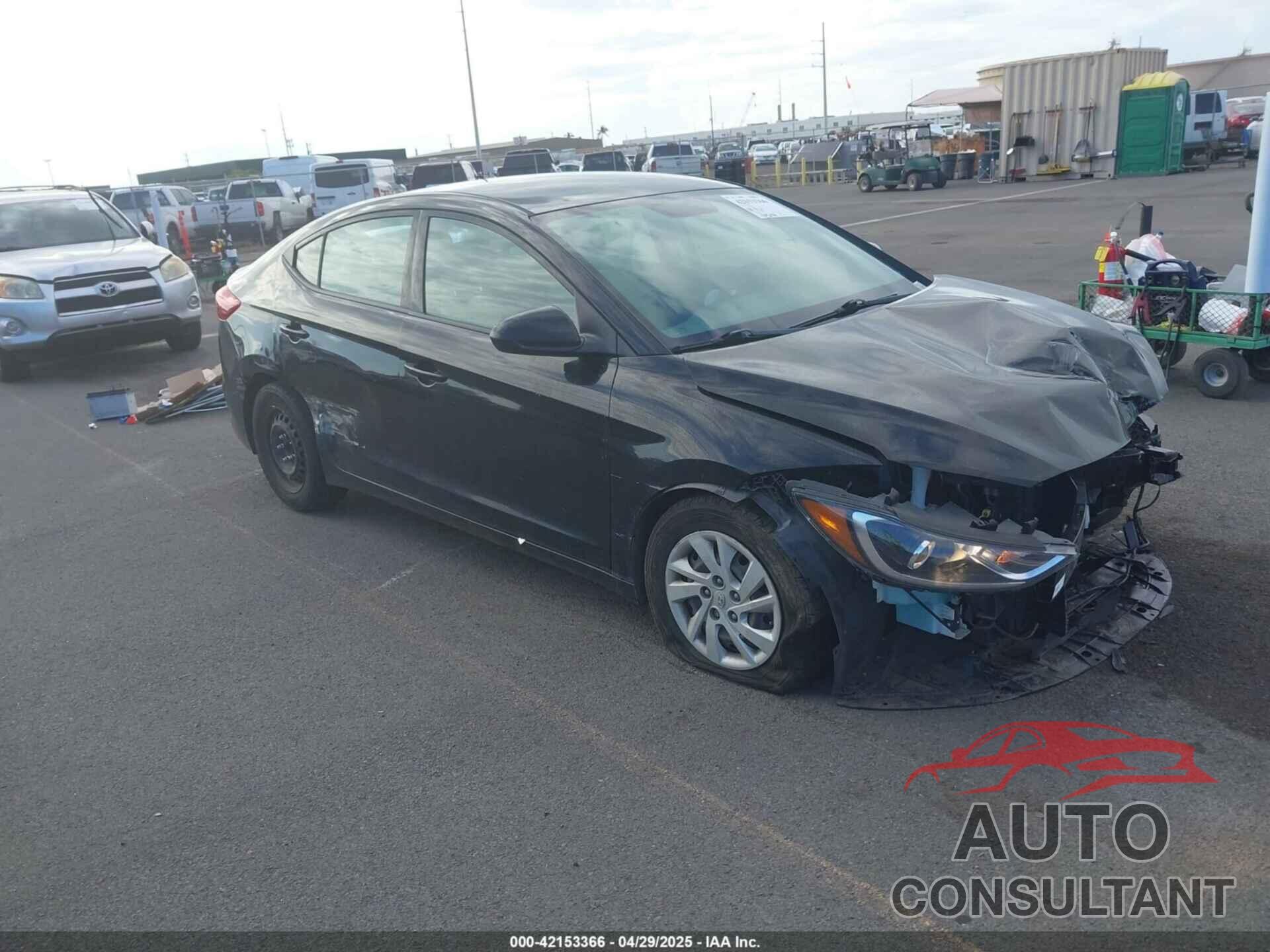 HYUNDAI ELANTRA 2018 - 5NPD74LF4JH280305