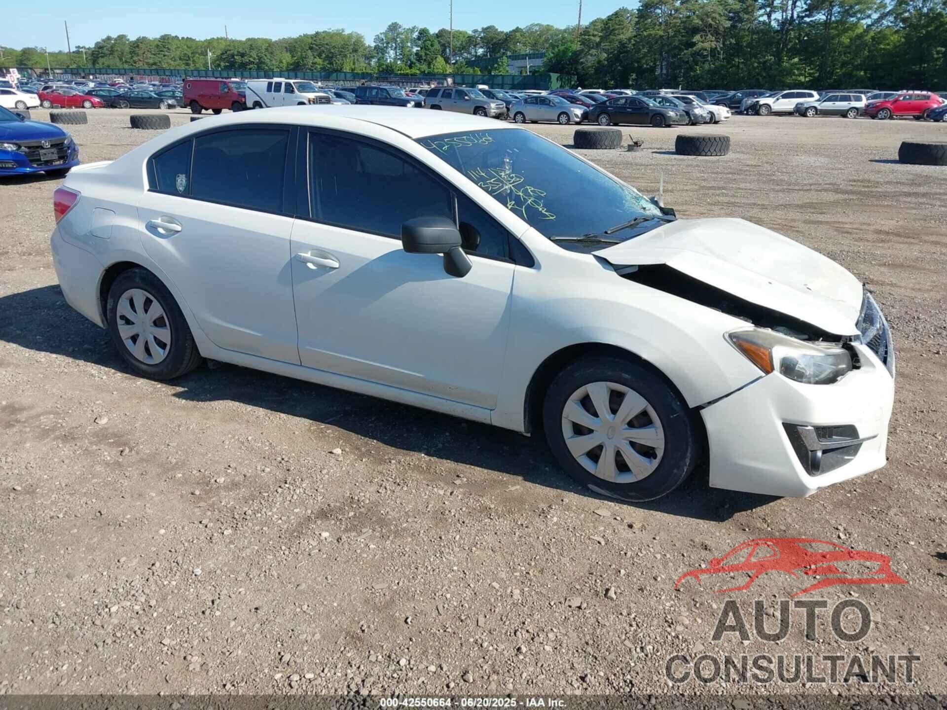 SUBARU IMPREZA 2016 - JF1GJAA60GH007018