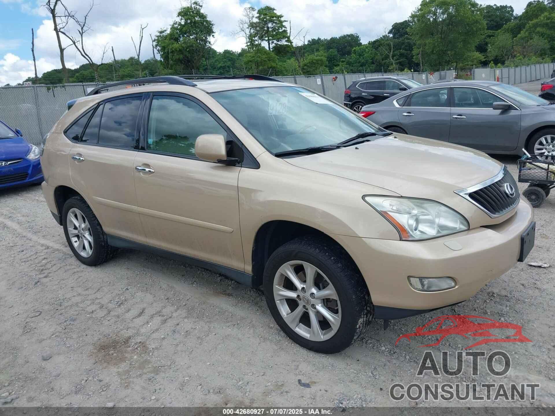 LEXUS RX 350 2009 - 2T2HK31U39C121264