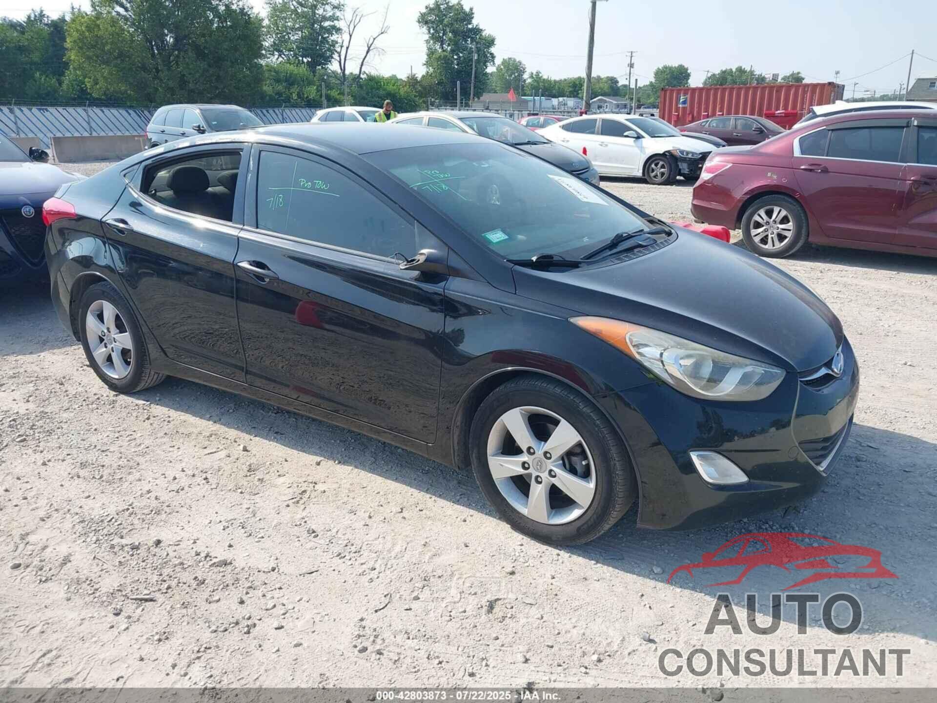 HYUNDAI ELANTRA 2013 - 5NPDH4AE7DH235533