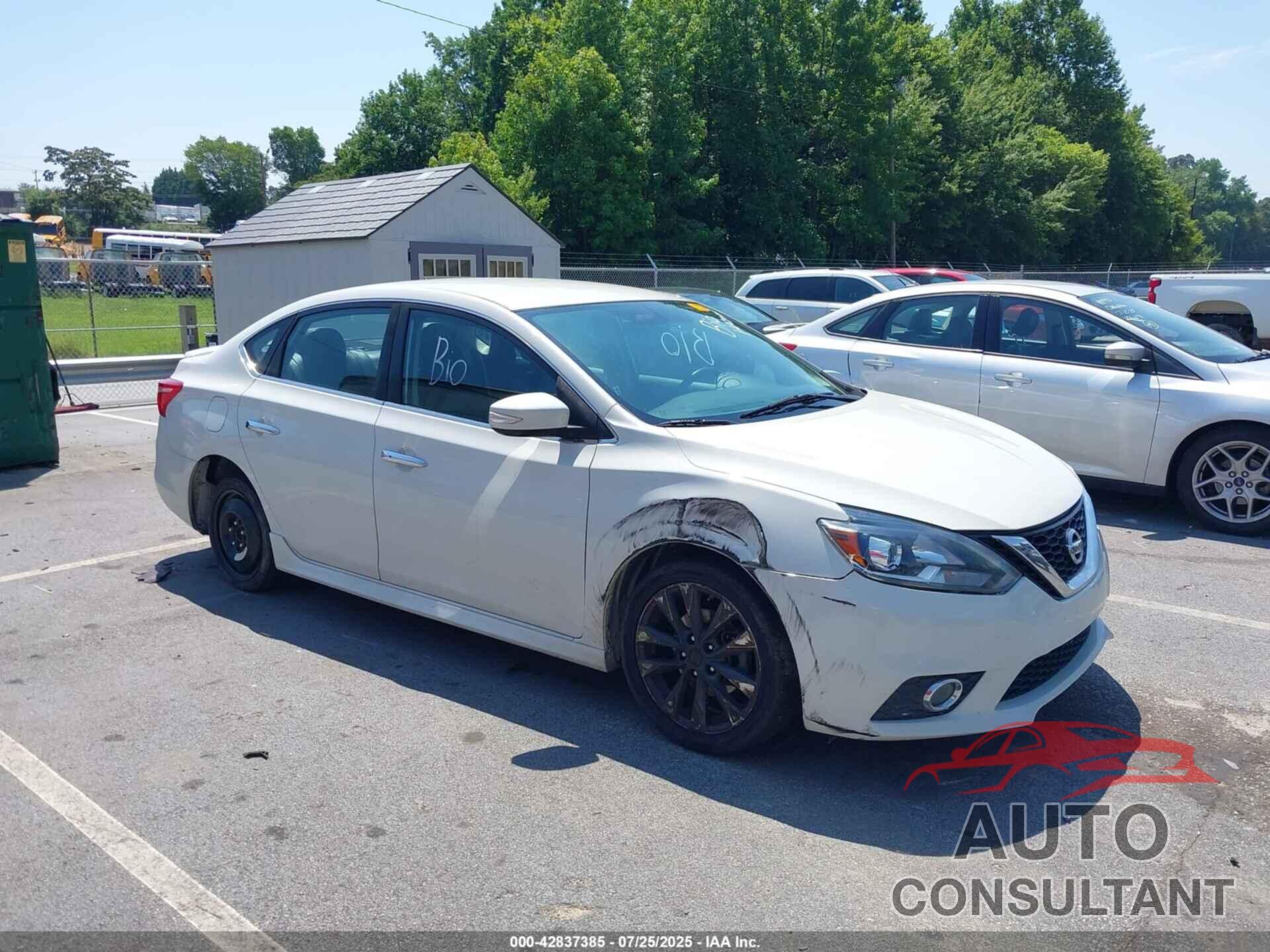 NISSAN SENTRA 2016 - 3N1AB7AP4GY305295