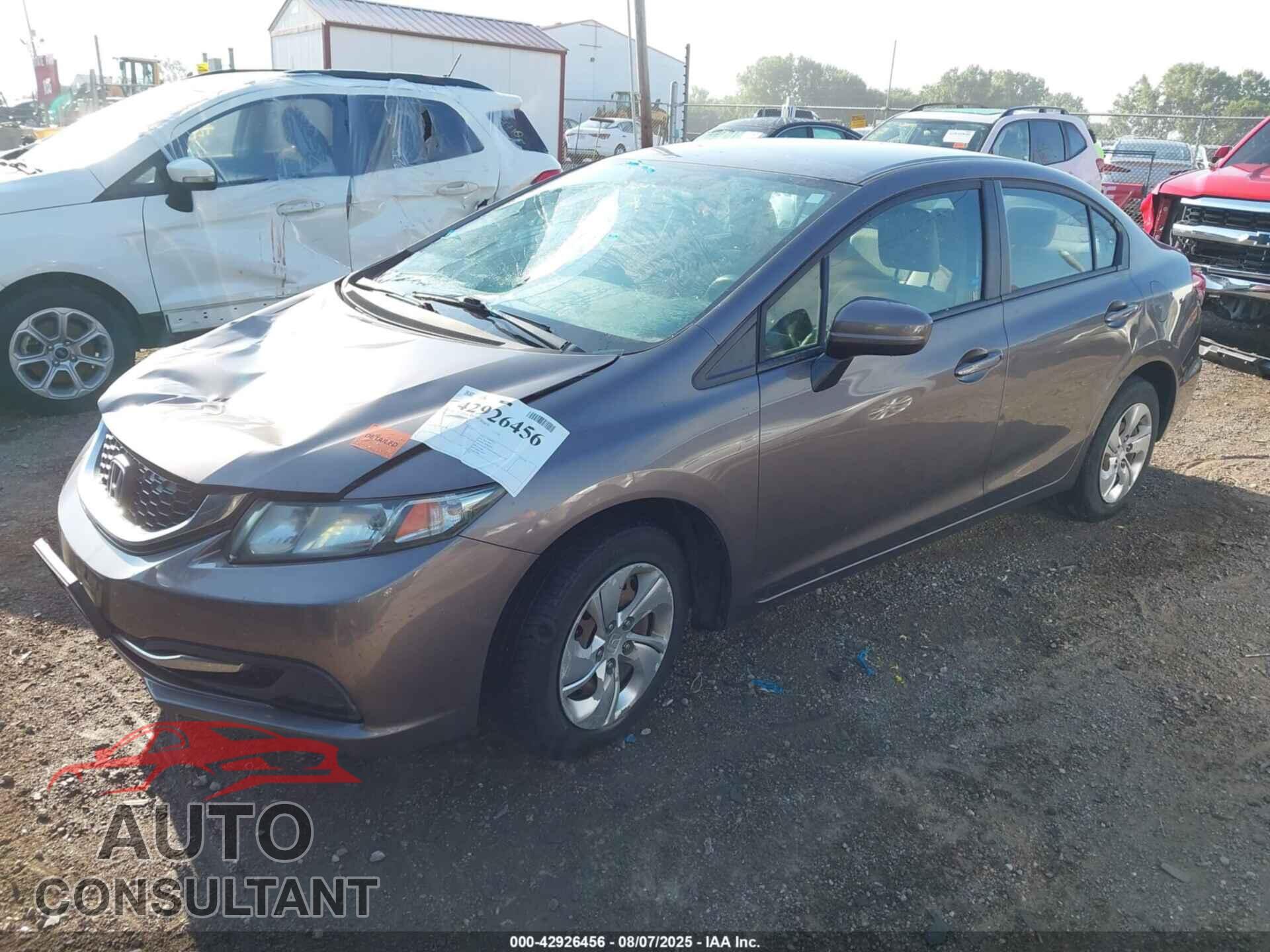 HONDA CIVIC 2015 - 19XFB2F59FE216397