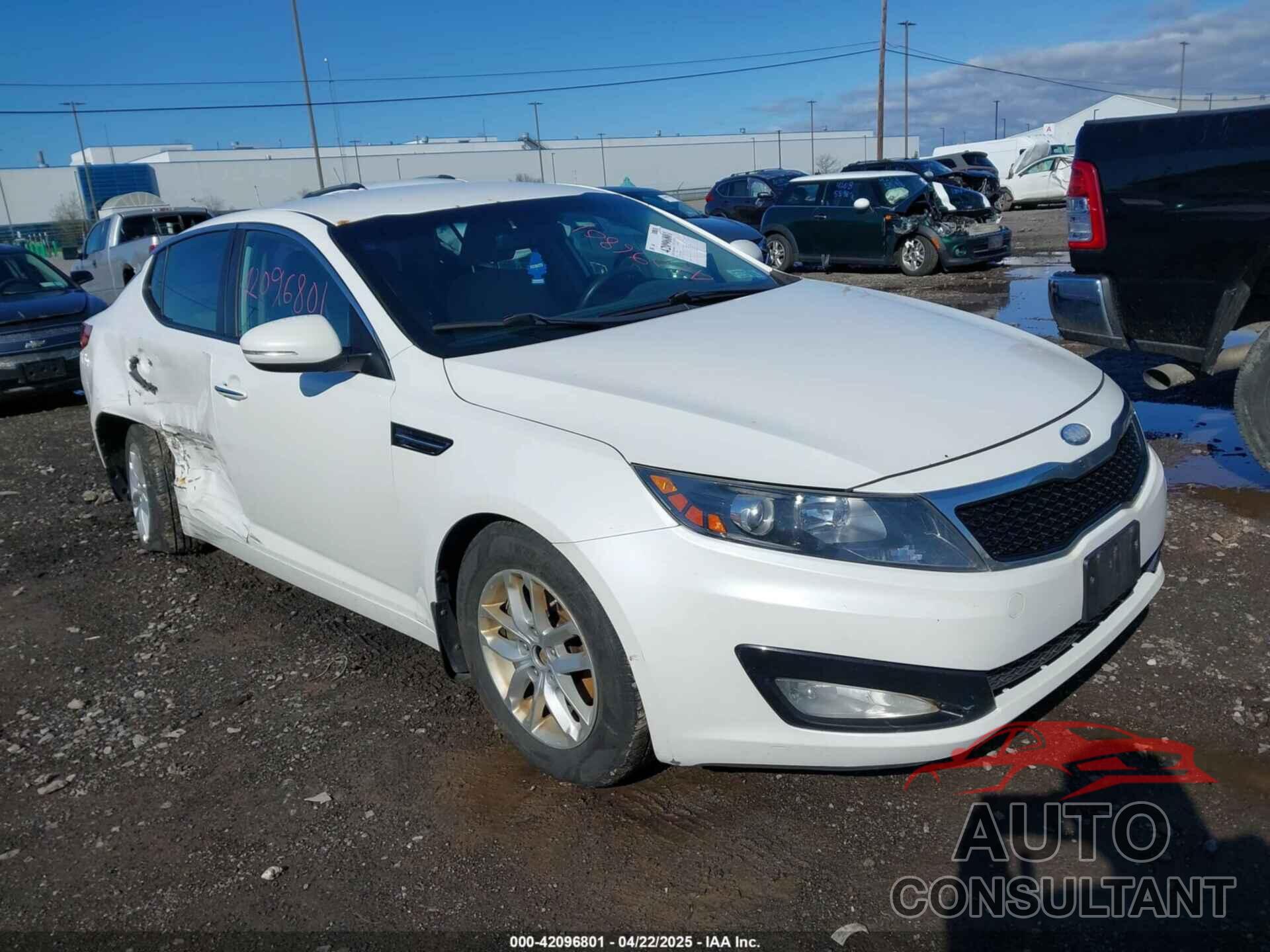 KIA OPTIMA 2013 - KNAGM4A72D5346224