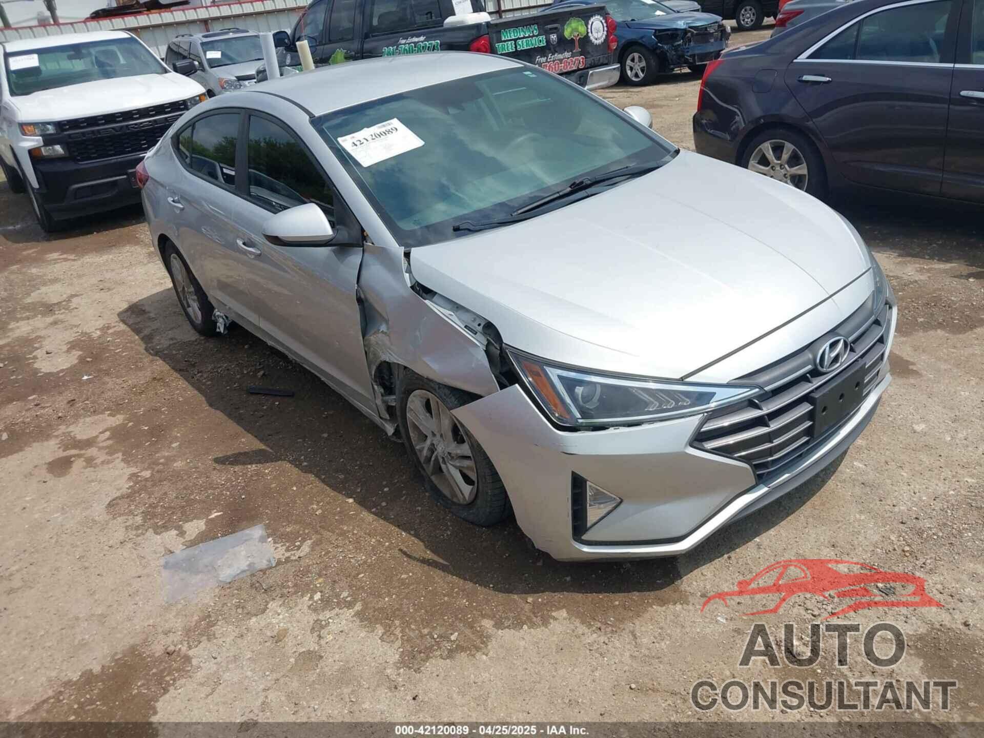 HYUNDAI ELANTRA 2019 - 5NPD84LF2KH425047
